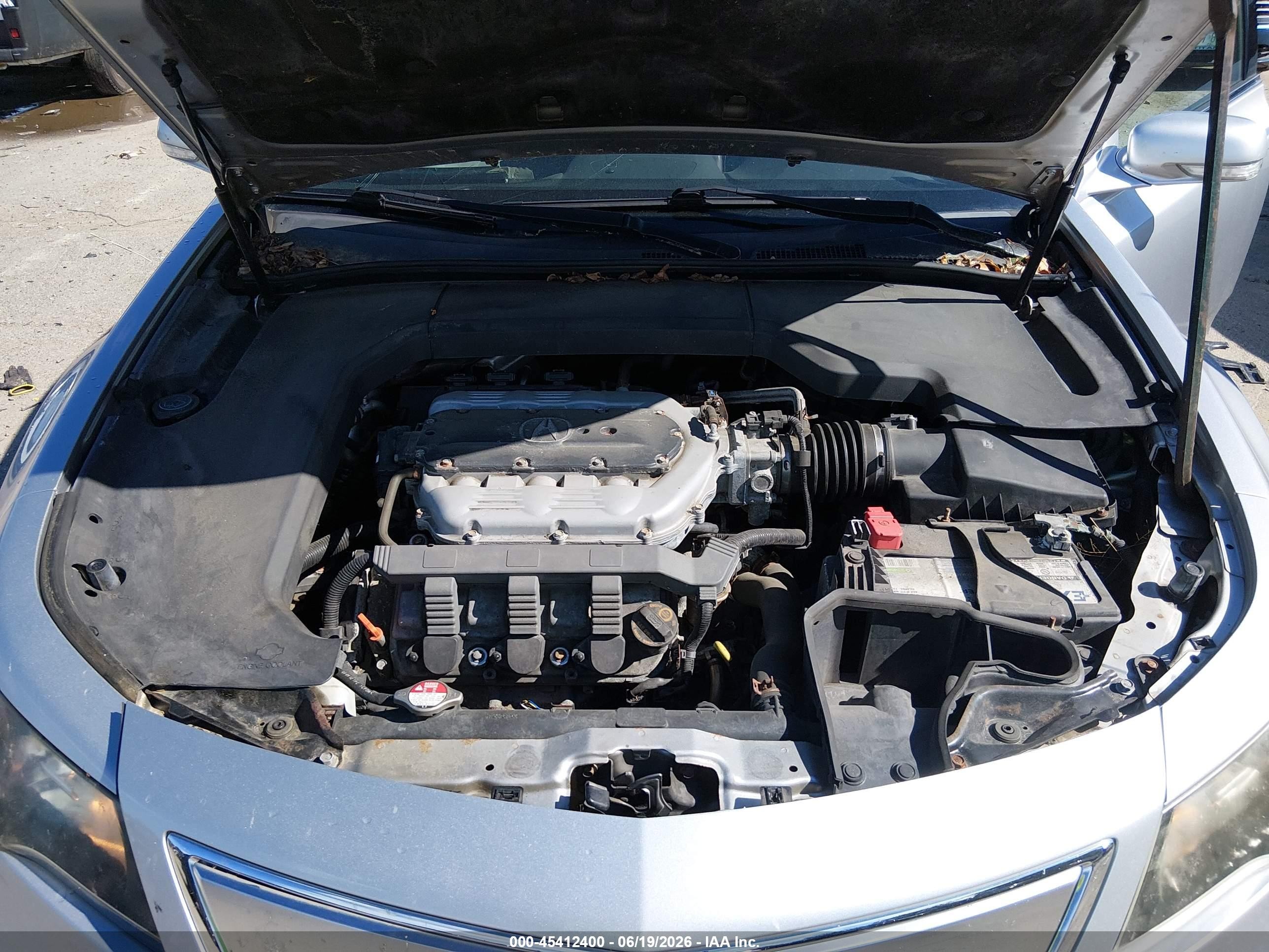 2013 Acura Tl 3.5 Silver vin: 19UUA8F50DA008391