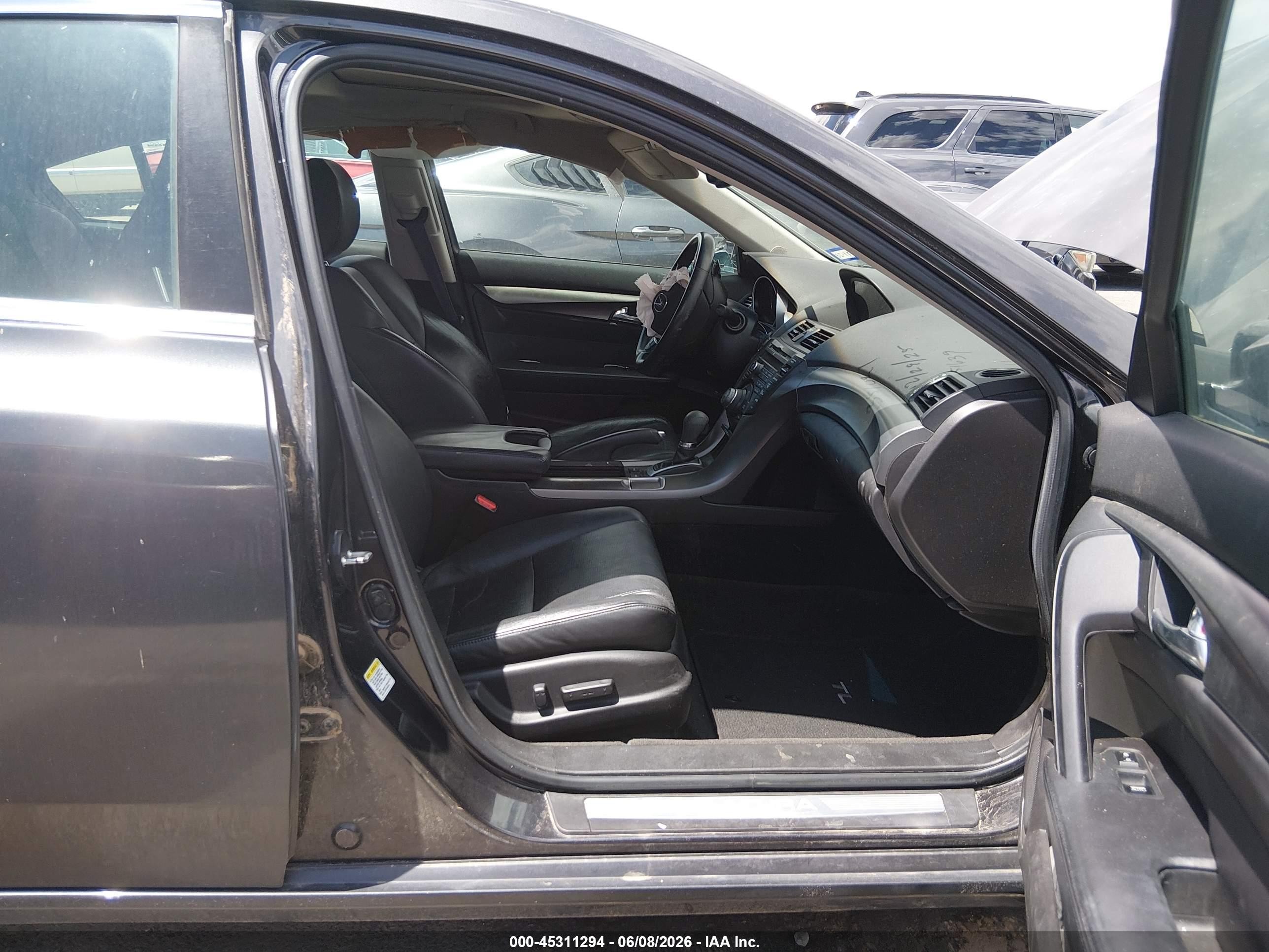 2014 Acura Tl 3.5 Black vin: 19UUA8F50EA005489