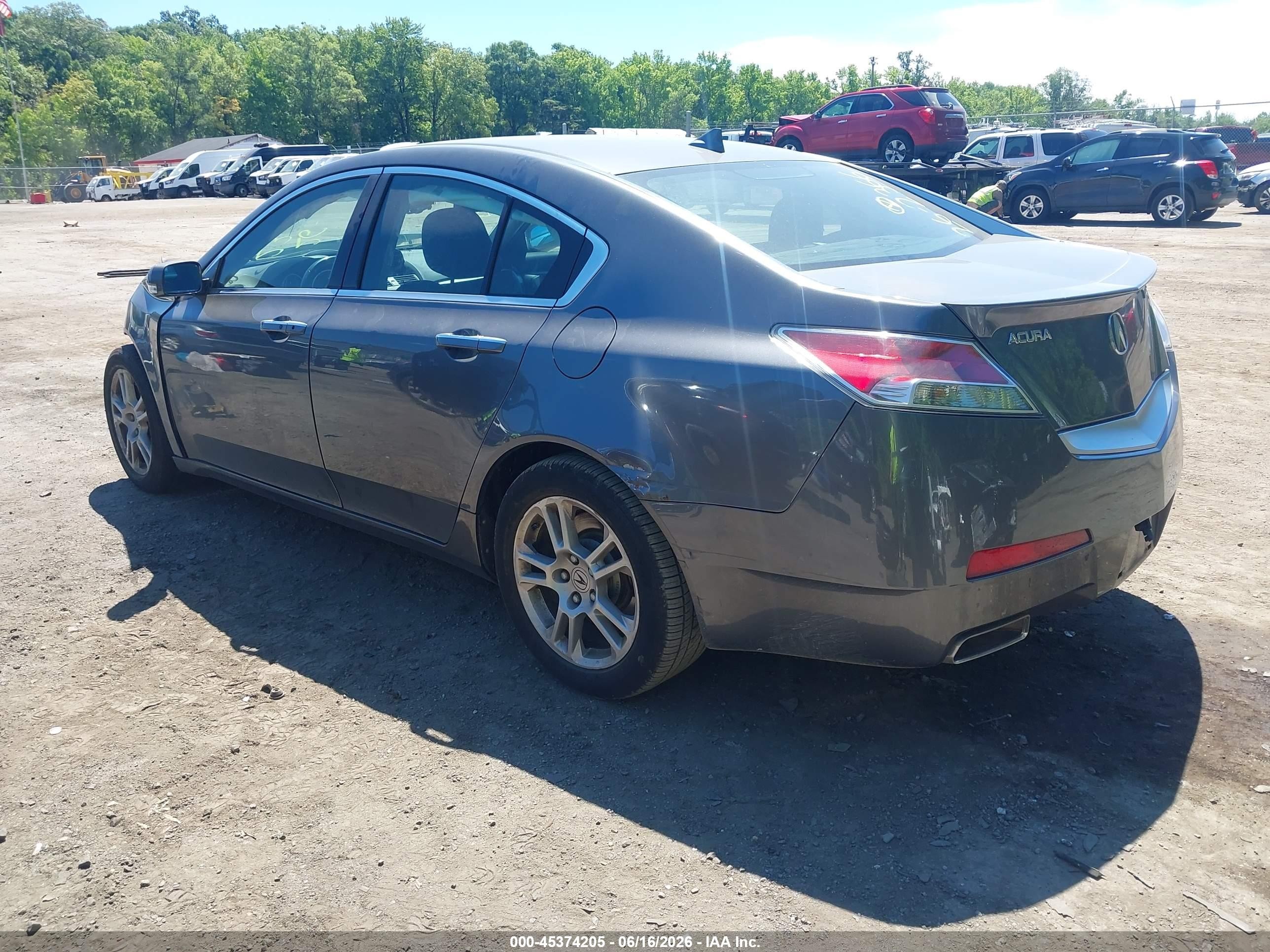 2011 Acura Tl 3.5 Gray vin: 19UUA8F51BA006498