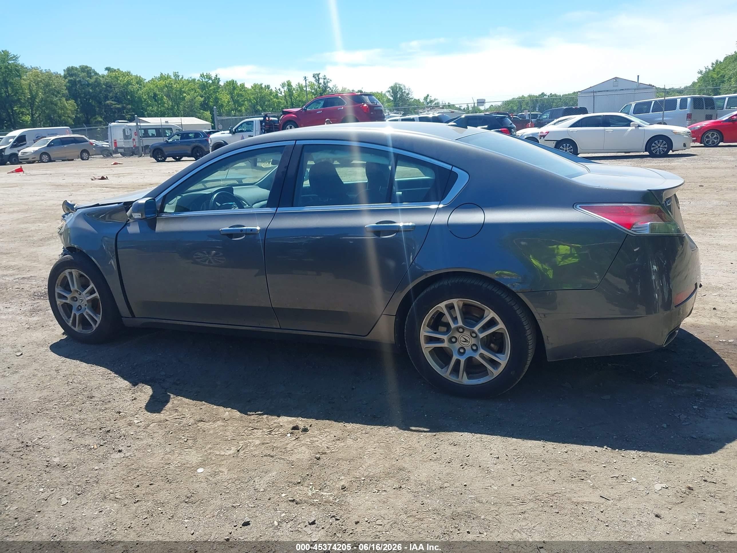 2011 Acura Tl 3.5 Gray vin: 19UUA8F51BA006498