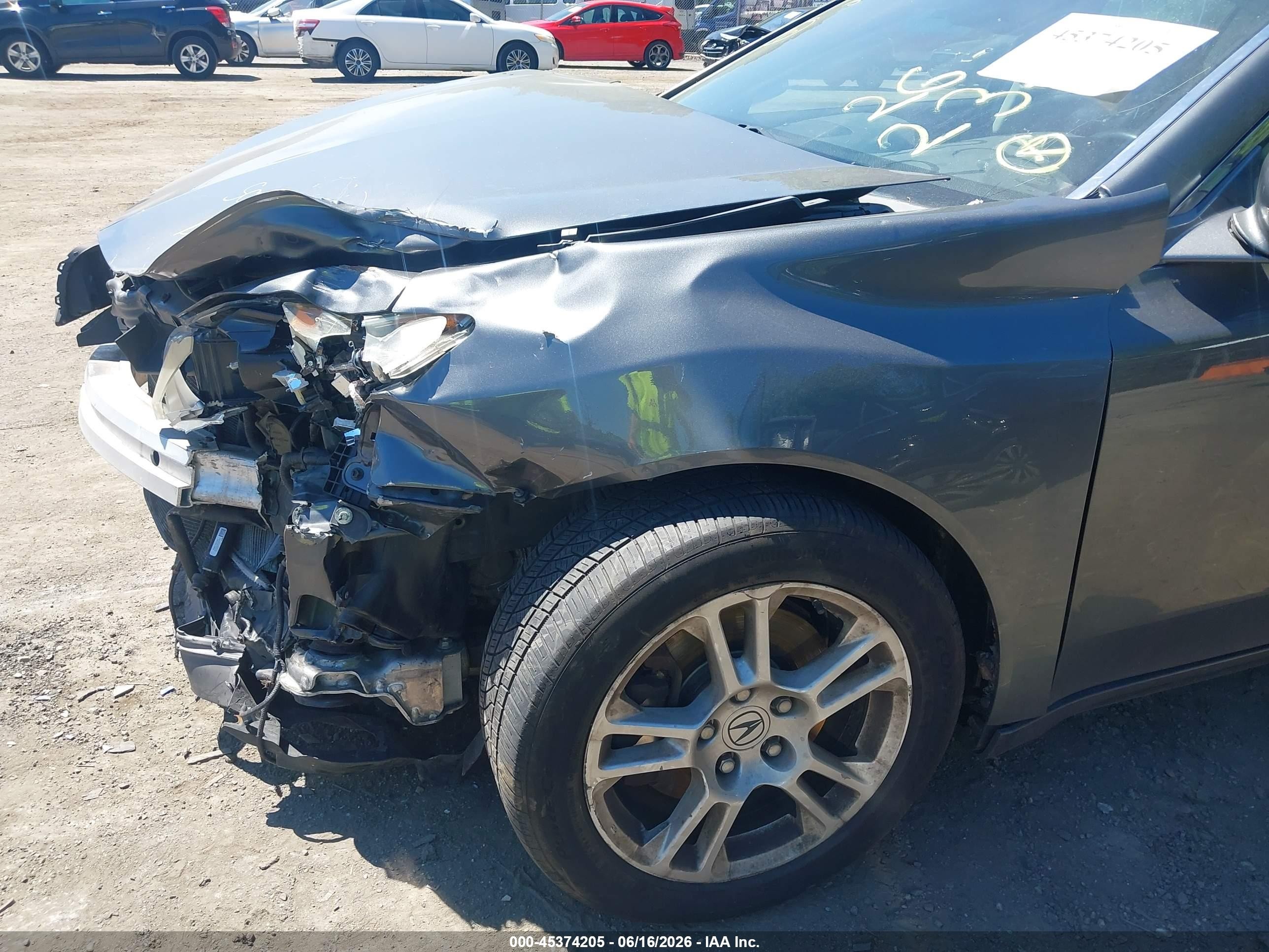 2011 Acura Tl 3.5 Gray vin: 19UUA8F51BA006498