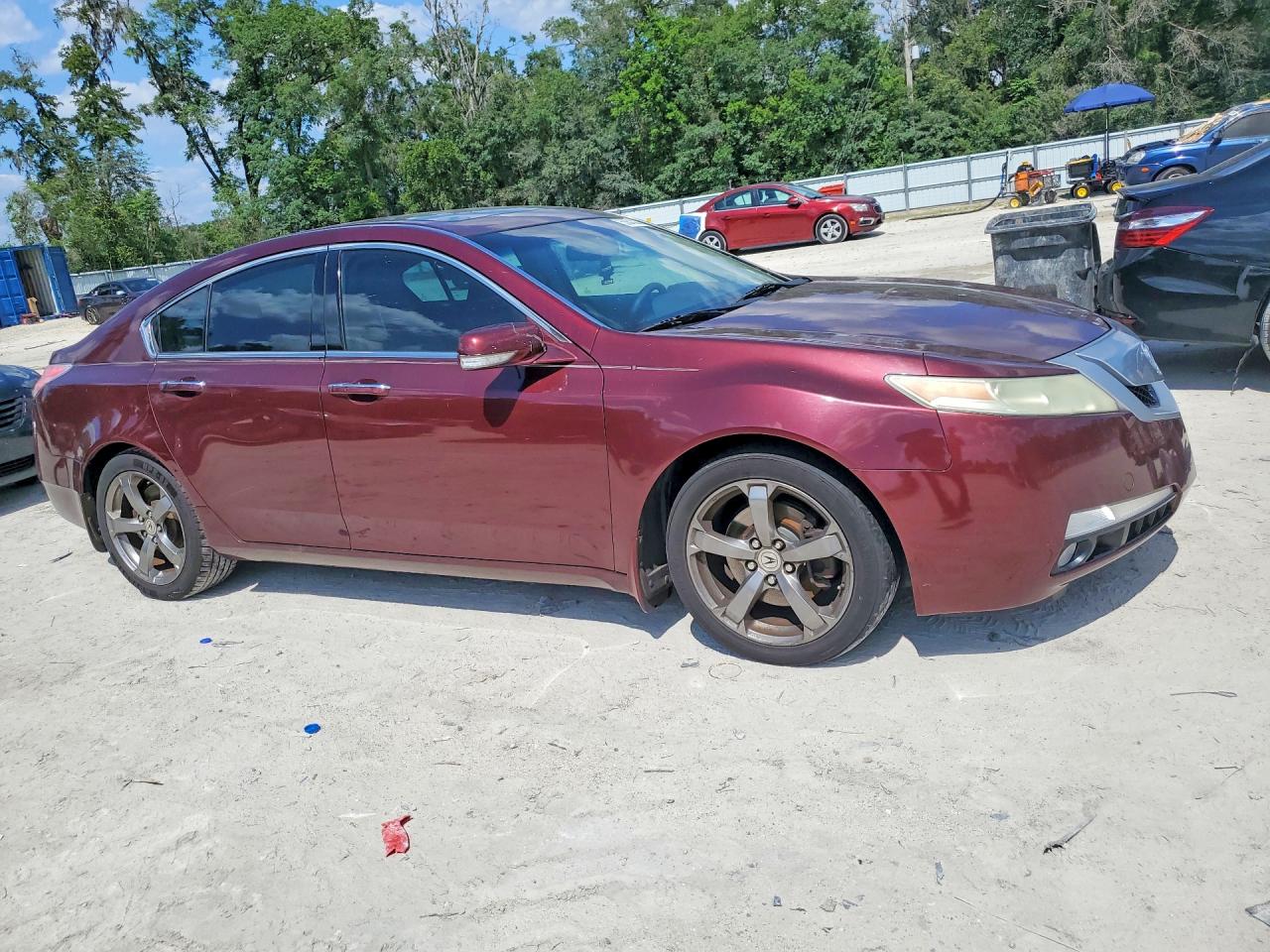 2011 Acura Tl Burgundy vin: 19UUA8F51BA007778