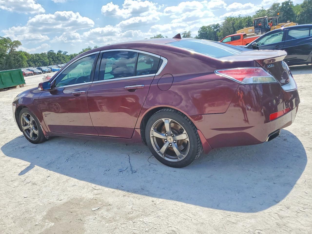 2011 Acura Tl Burgundy vin: 19UUA8F51BA007778