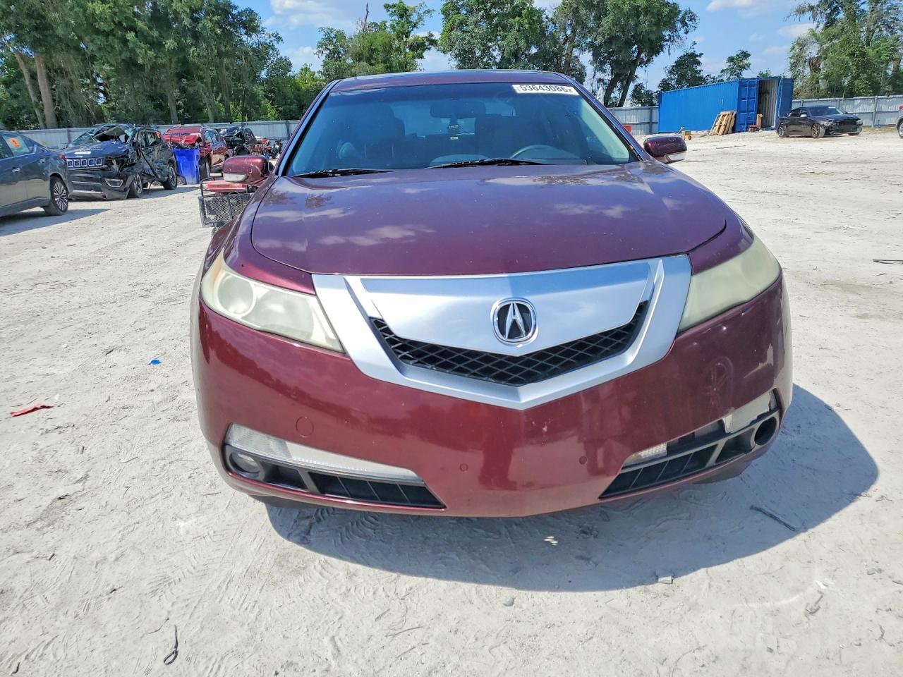 2011 Acura Tl Burgundy vin: 19UUA8F51BA007778