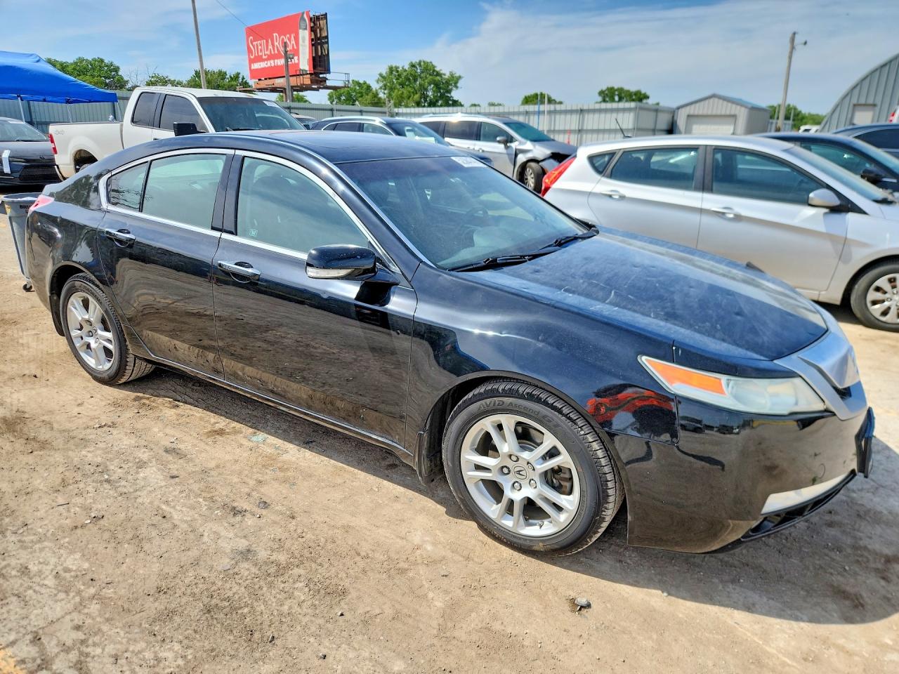 2011 Acura Tl Black vin: 19UUA8F51BA008896