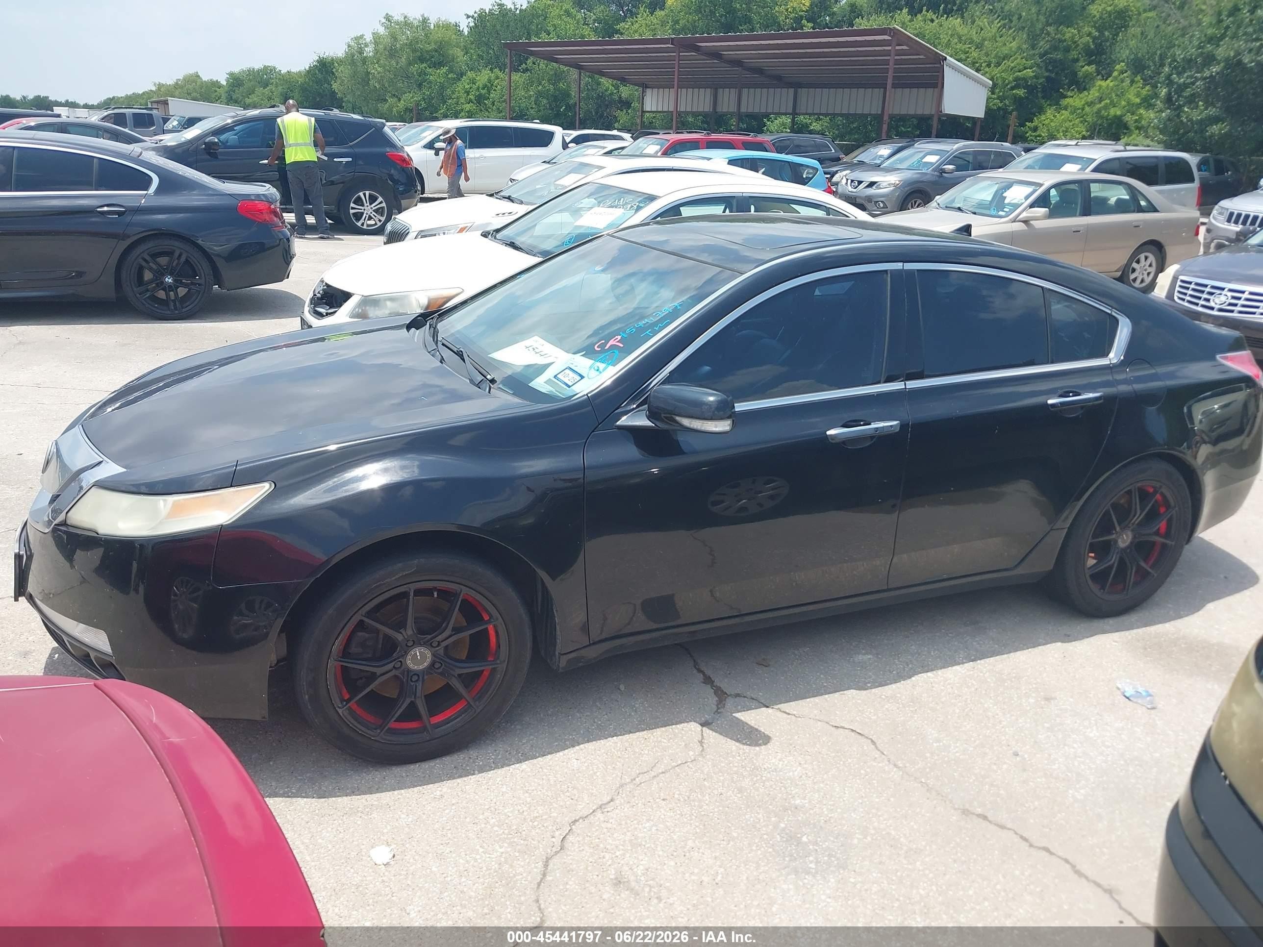 2011 Acura Tl 3.5 Black vin: 19UUA8F51BA008946