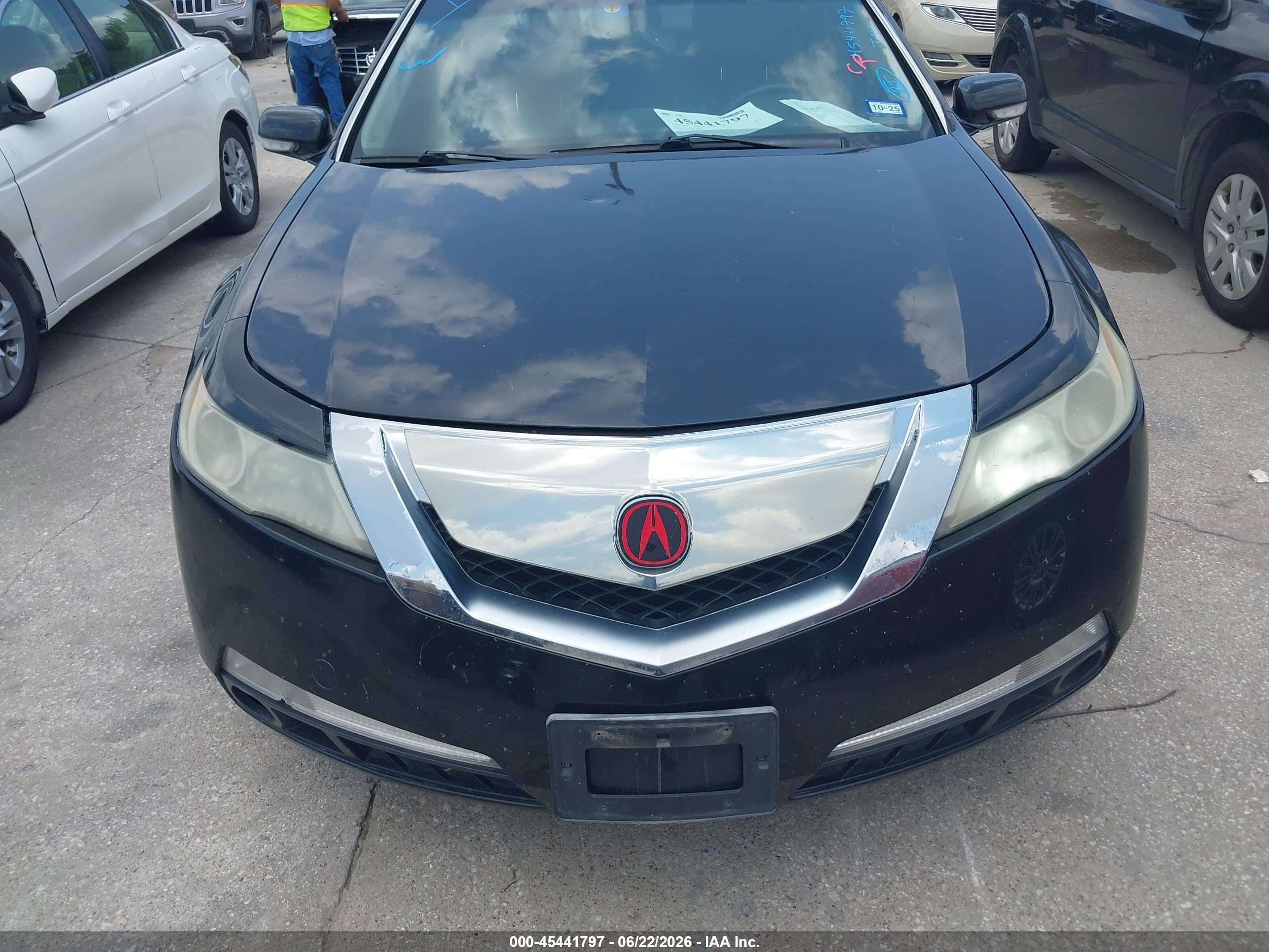 2011 Acura Tl 3.5 Black vin: 19UUA8F51BA008946