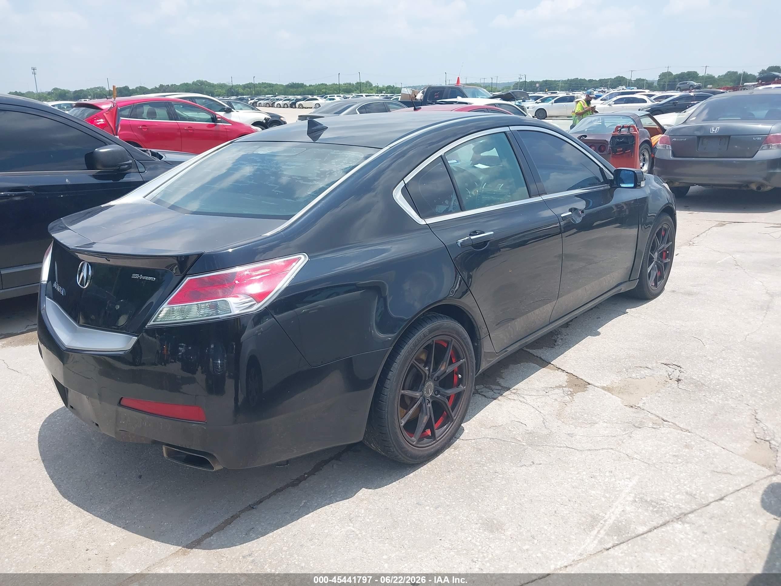2011 Acura Tl 3.5 Black vin: 19UUA8F51BA008946