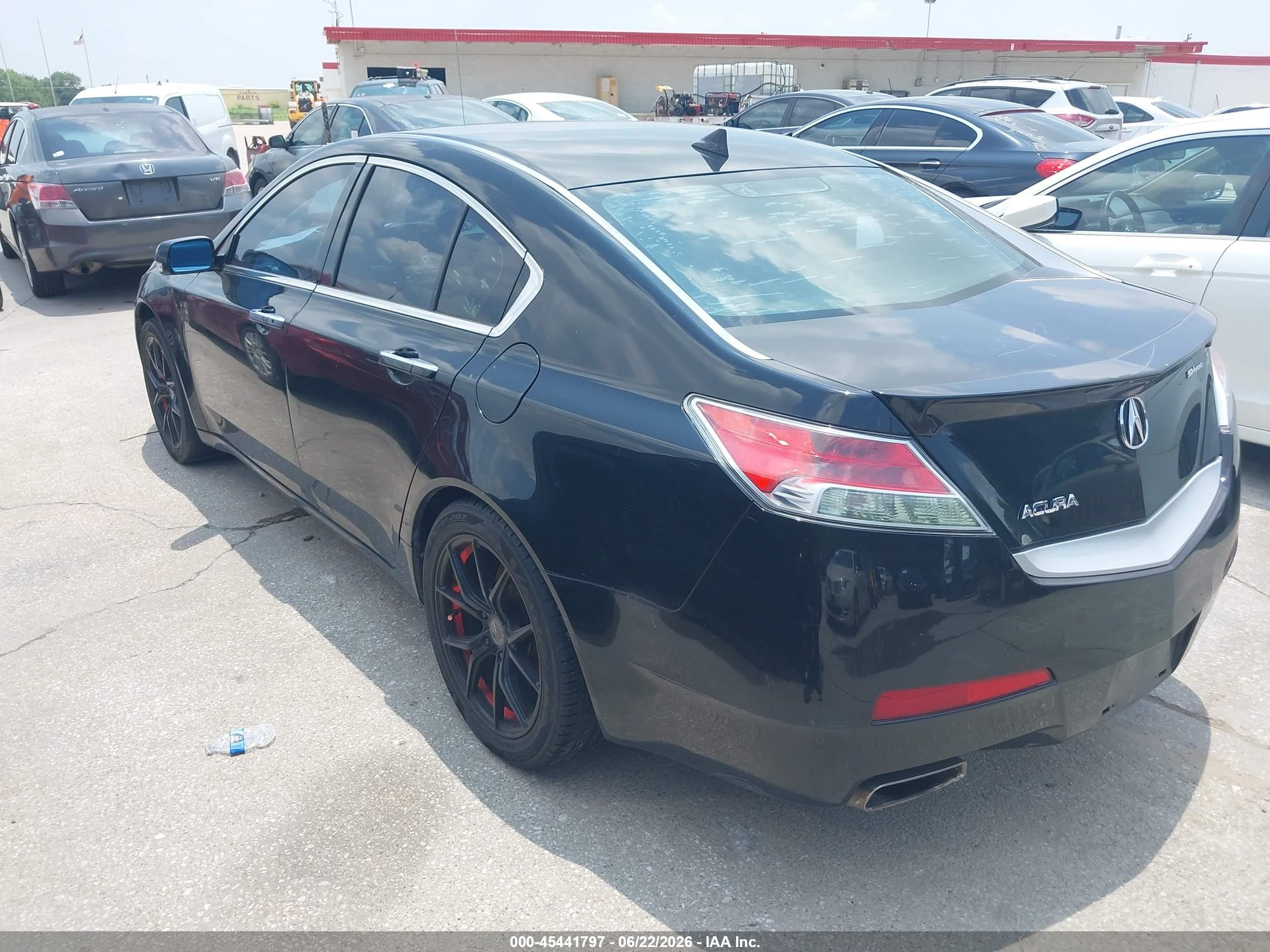 2011 Acura Tl 3.5 Black vin: 19UUA8F51BA008946