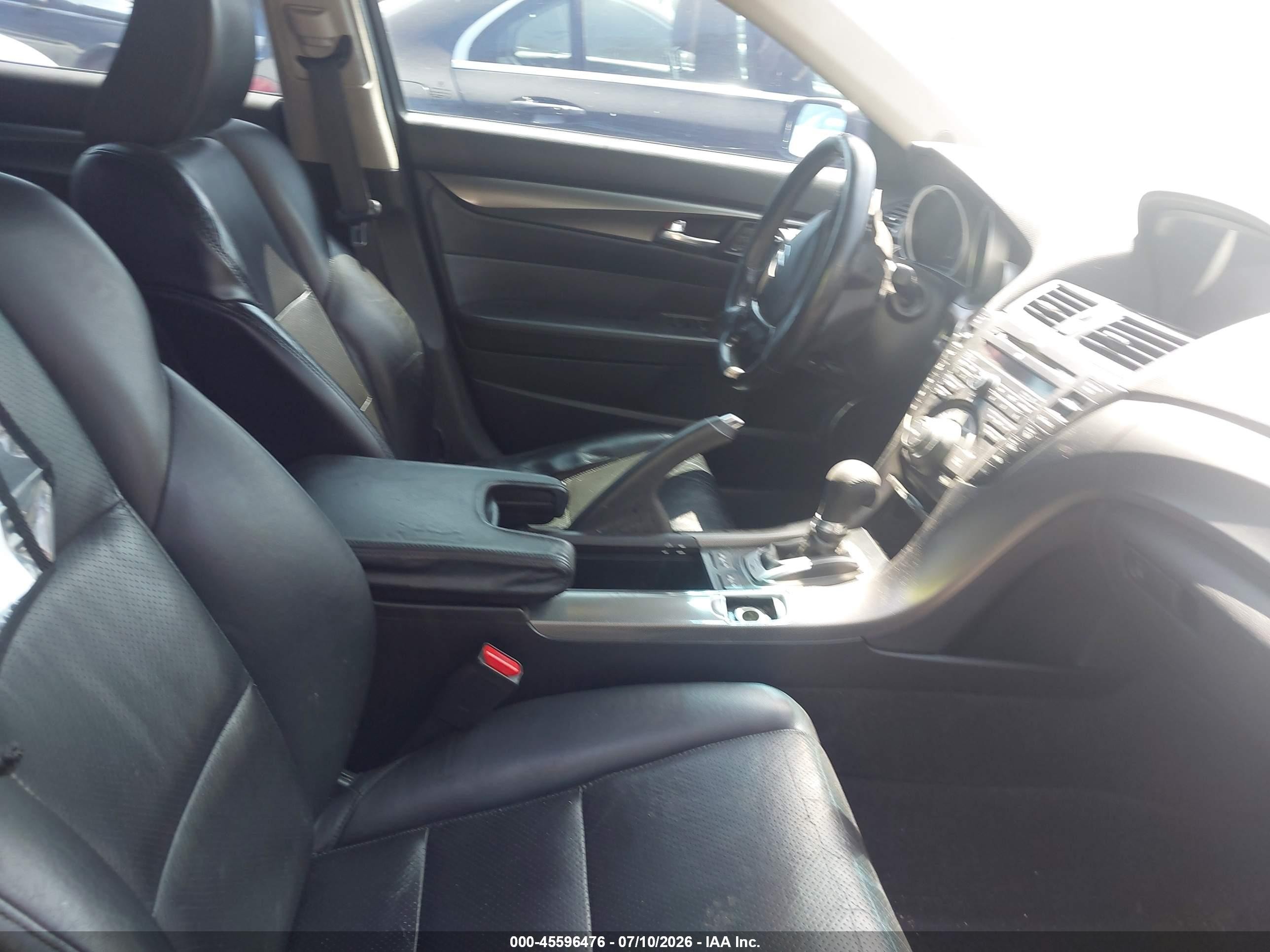 2012 Acura Tl 3.5 Черный vin: 19UUA8F51CA014571