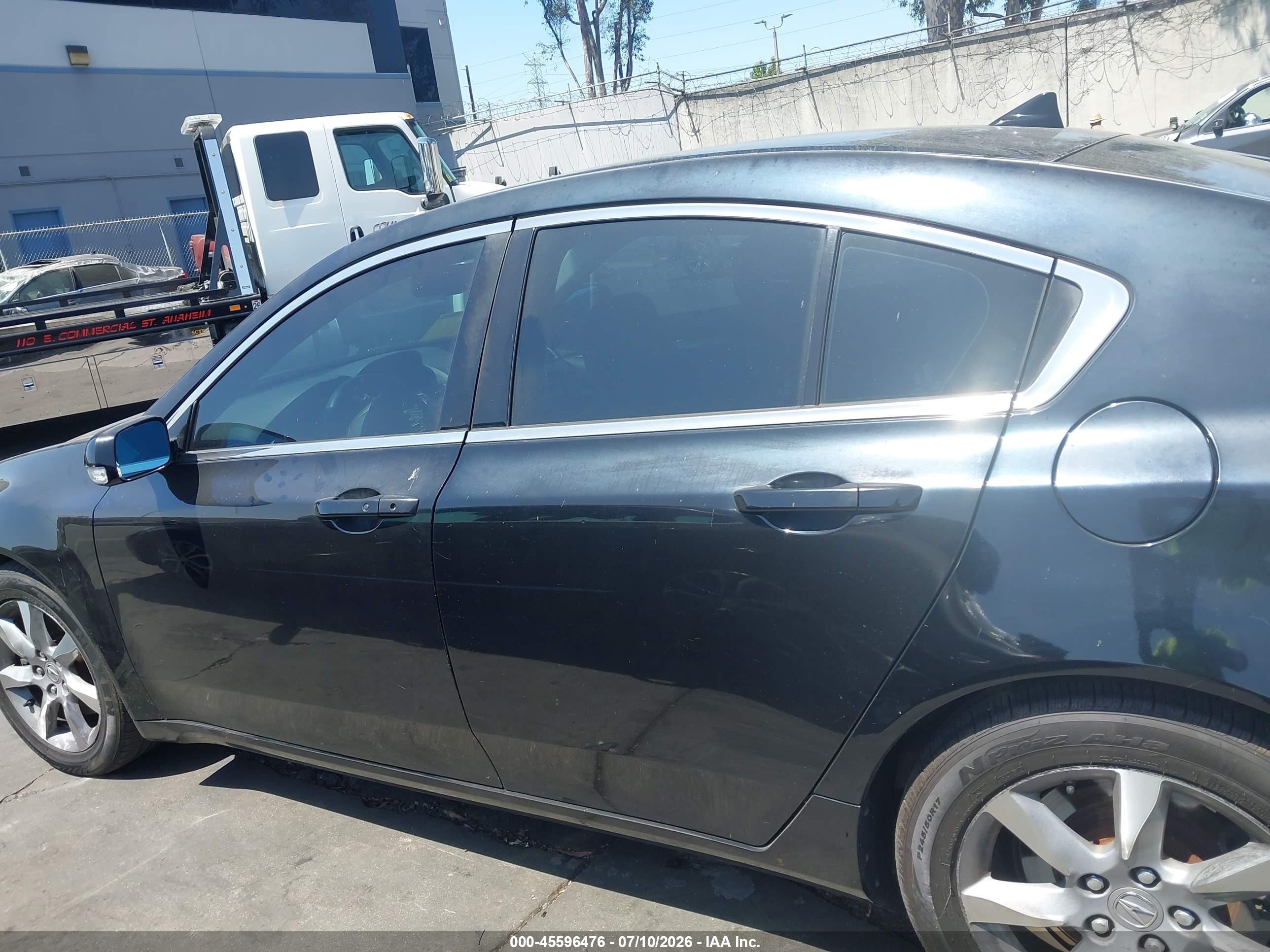 2012 Acura Tl 3.5 Черный vin: 19UUA8F51CA014571