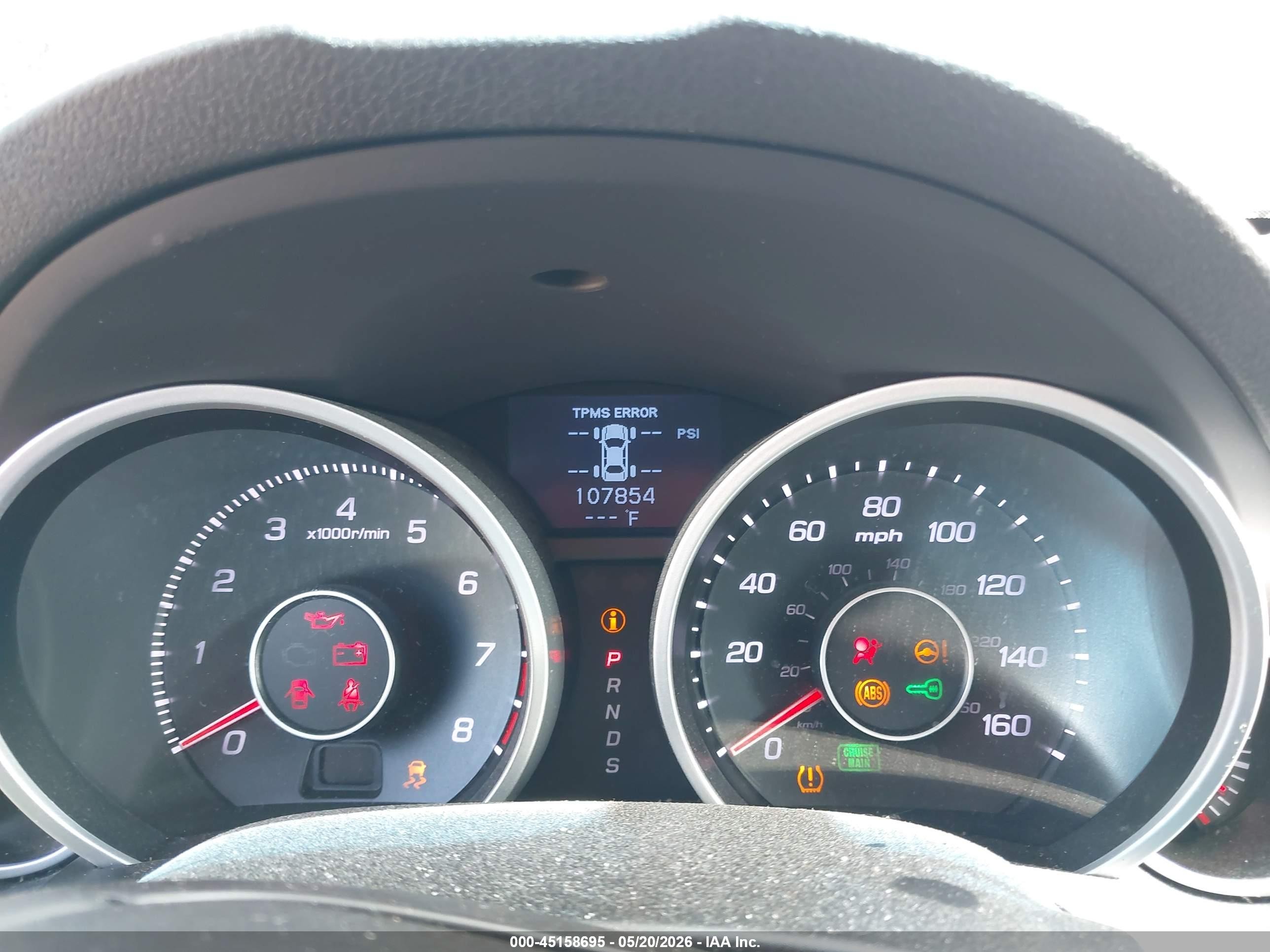 2012 Acura Tl 3.5 Silver vin: 19UUA8F51CA027224