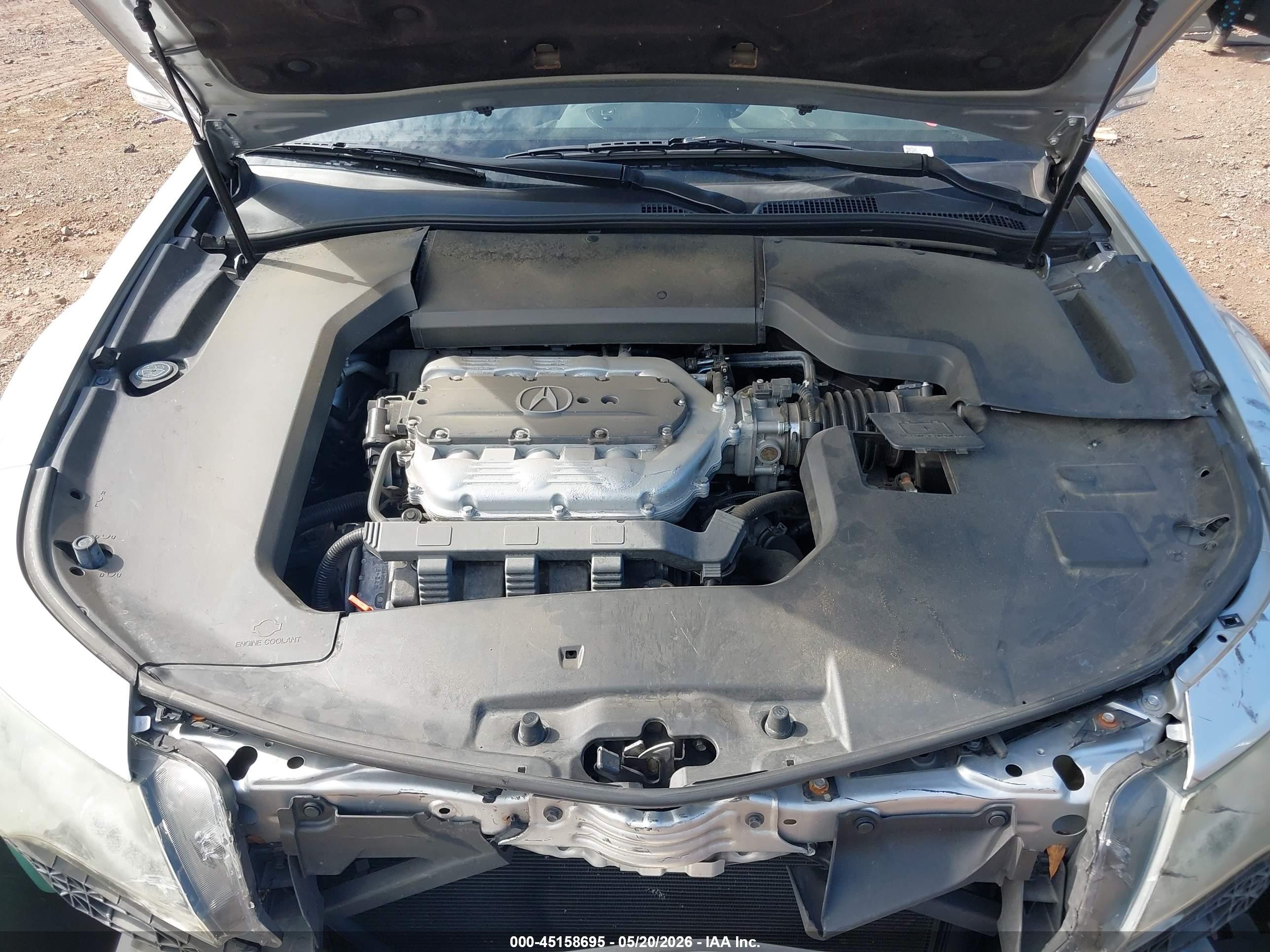 2012 Acura Tl 3.5 Silver vin: 19UUA8F51CA027224