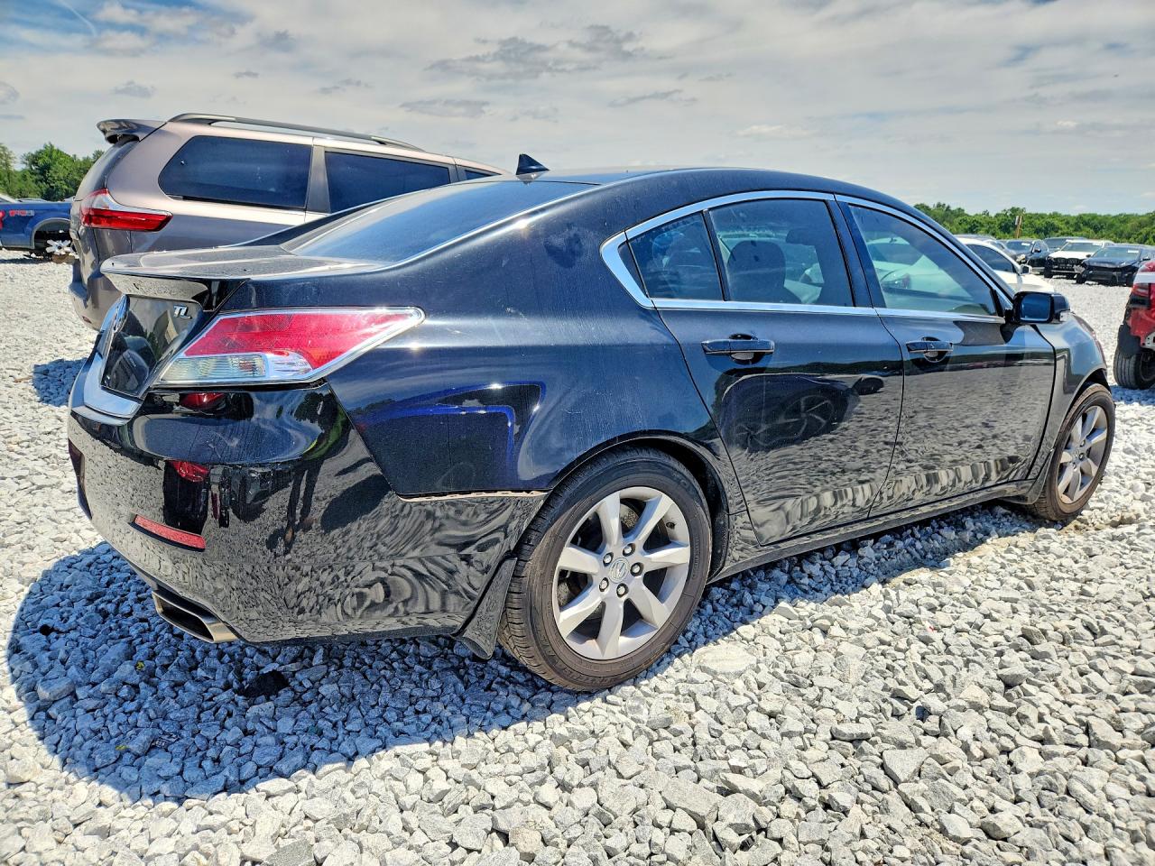 2012 Acura Tl Черный vin: 19UUA8F51CA032715