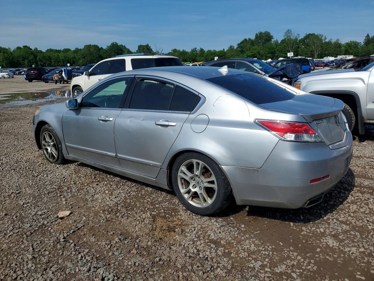 2012 Acura Tl Silver vin: 19UUA8F51CA033282