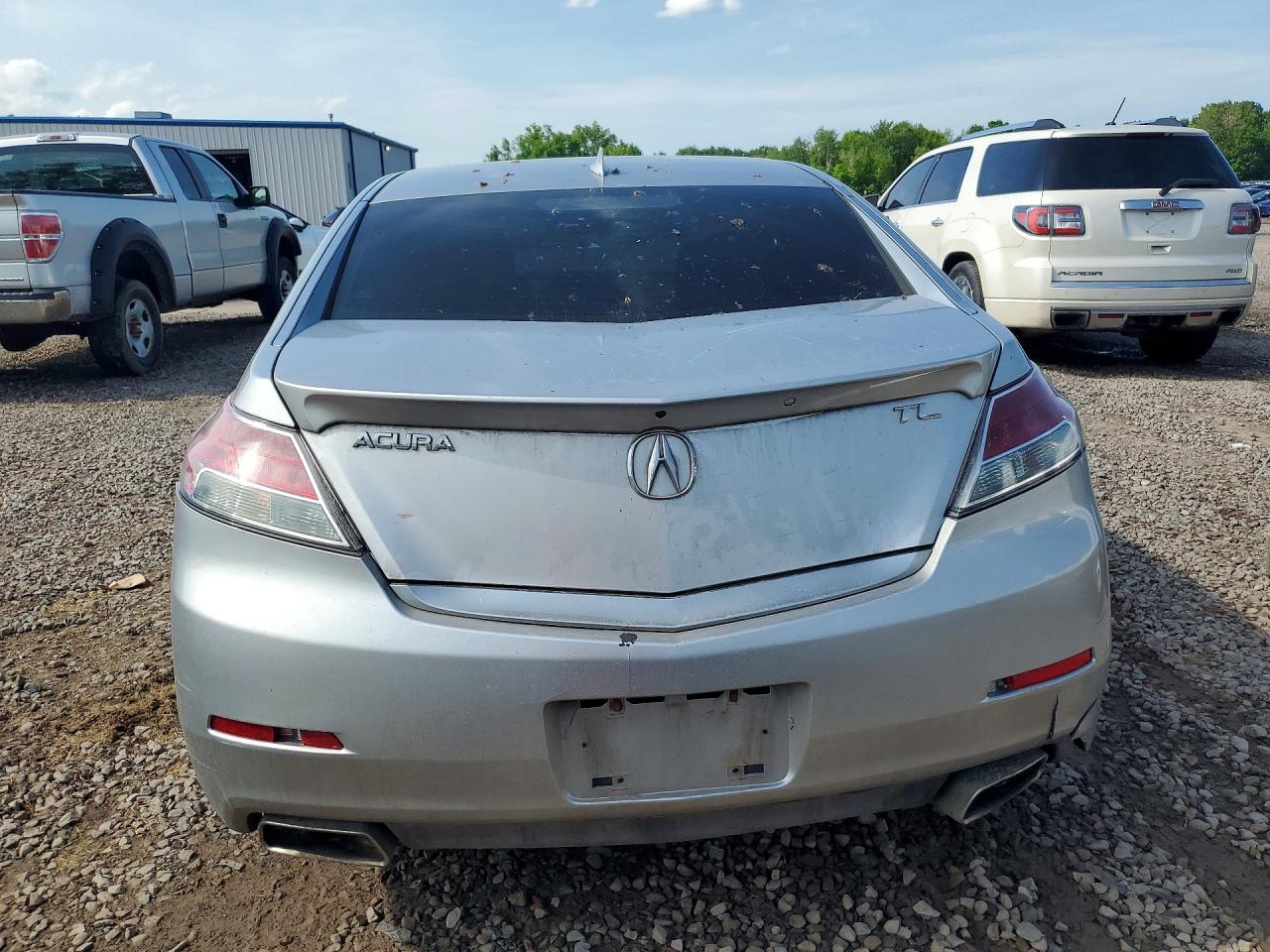 2012 Acura Tl Silver vin: 19UUA8F51CA033282