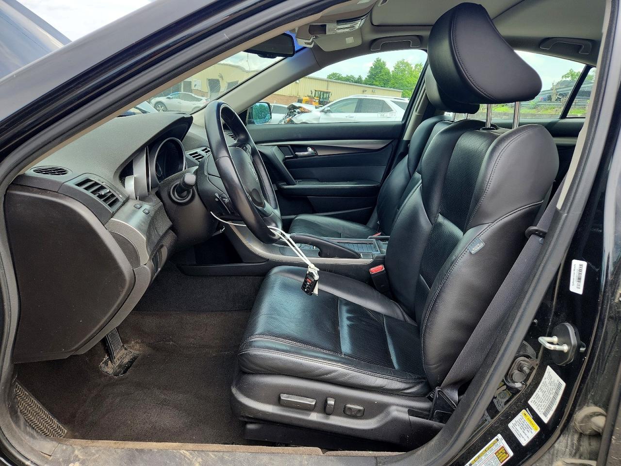 2012 Acura Tl Black vin: 19UUA8F51CA039700