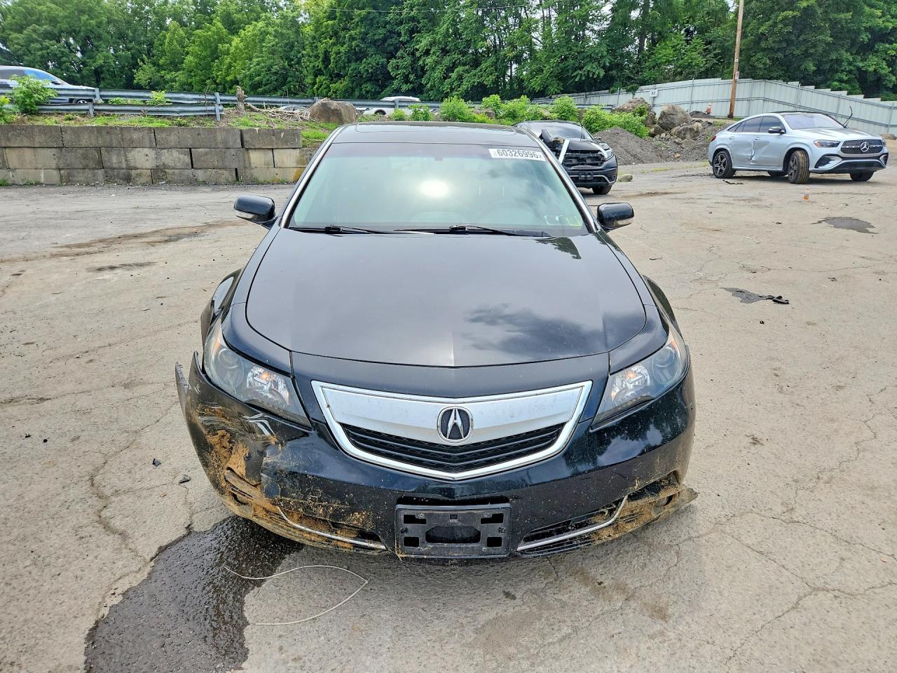2012 Acura Tl Black vin: 19UUA8F51CA039700