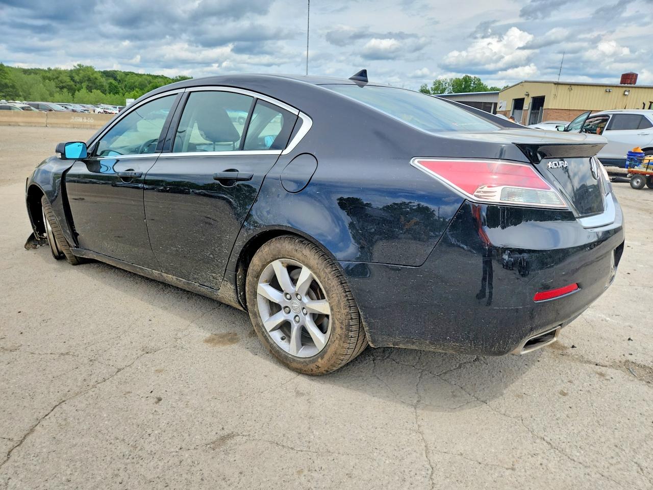 2012 Acura Tl Black vin: 19UUA8F51CA039700
