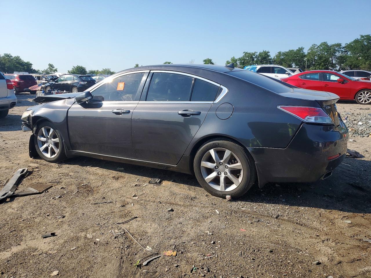 2012 Acura Tl Gray vin: 19UUA8F51CA040295