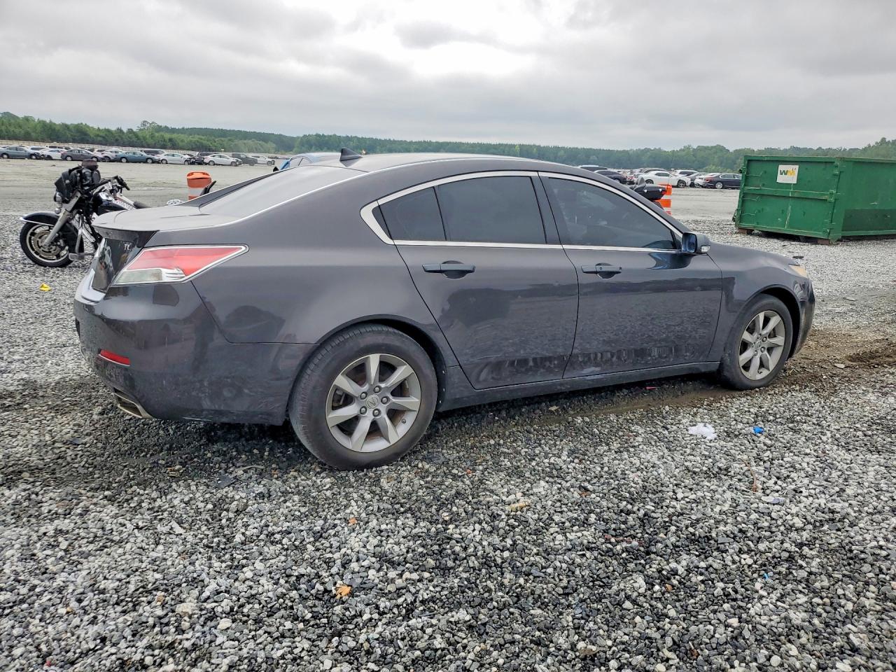 2012 Acura Tl Gray vin: 19UUA8F51CA040328