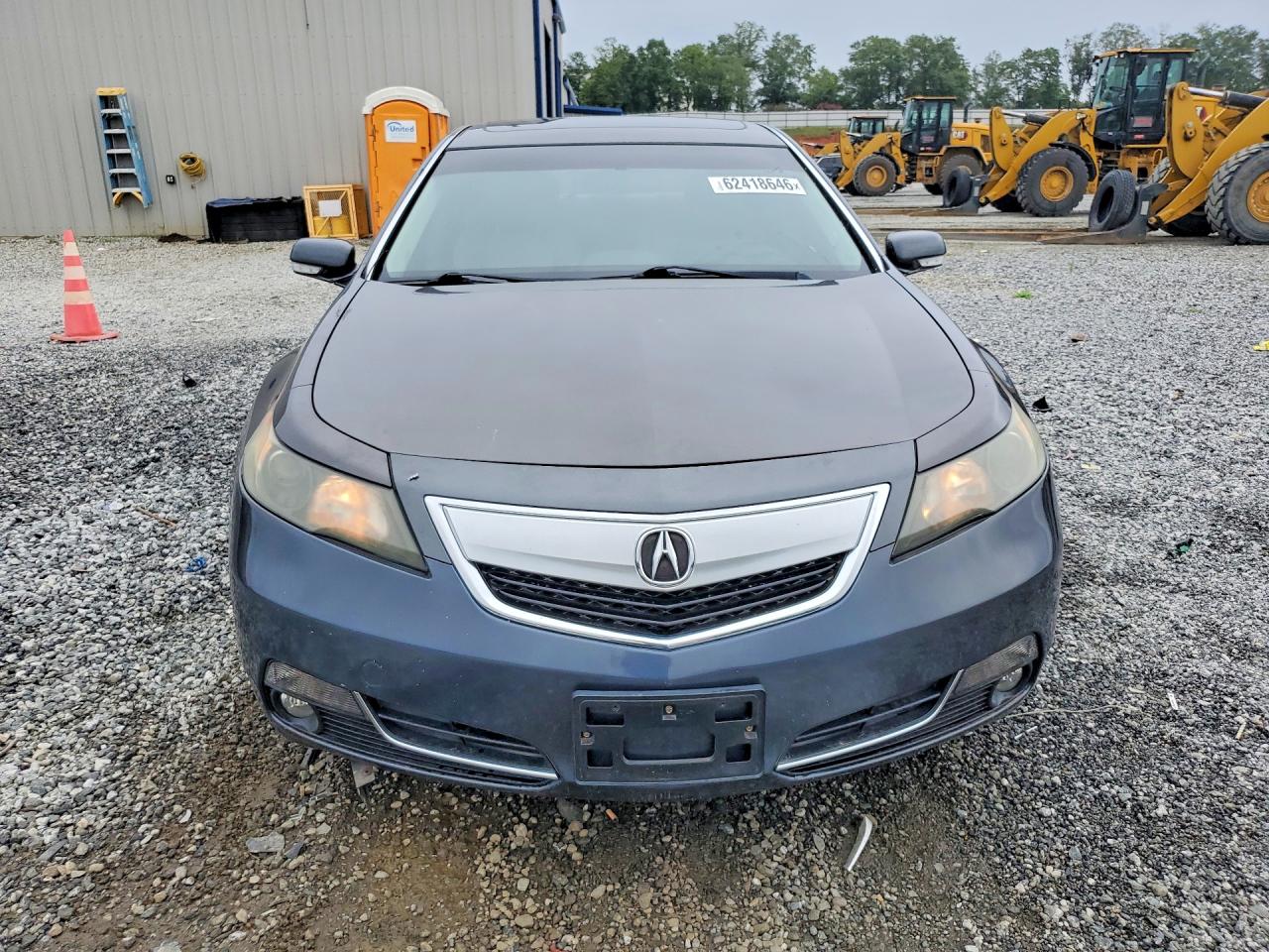 2012 Acura Tl Gray vin: 19UUA8F51CA040328