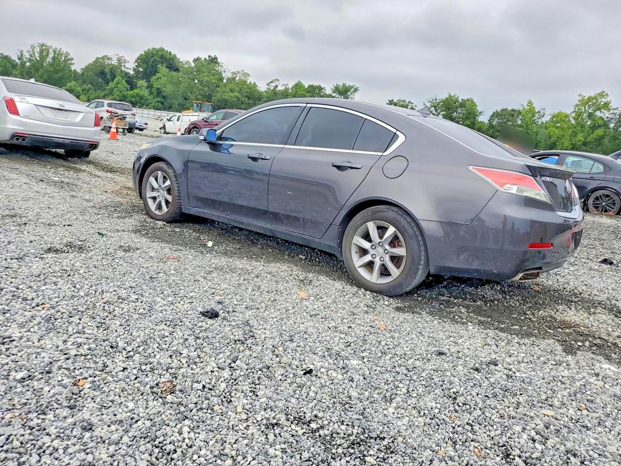 2012 Acura Tl Gray vin: 19UUA8F51CA040328
