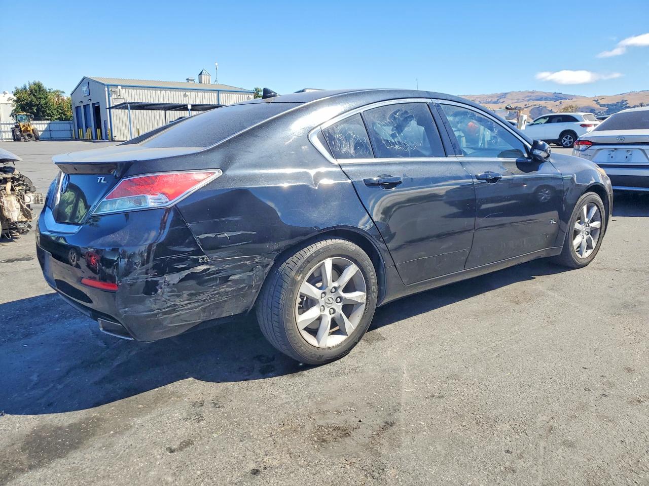 2013 Acura Tl Tech Черный vin: 19UUA8F51DA000171