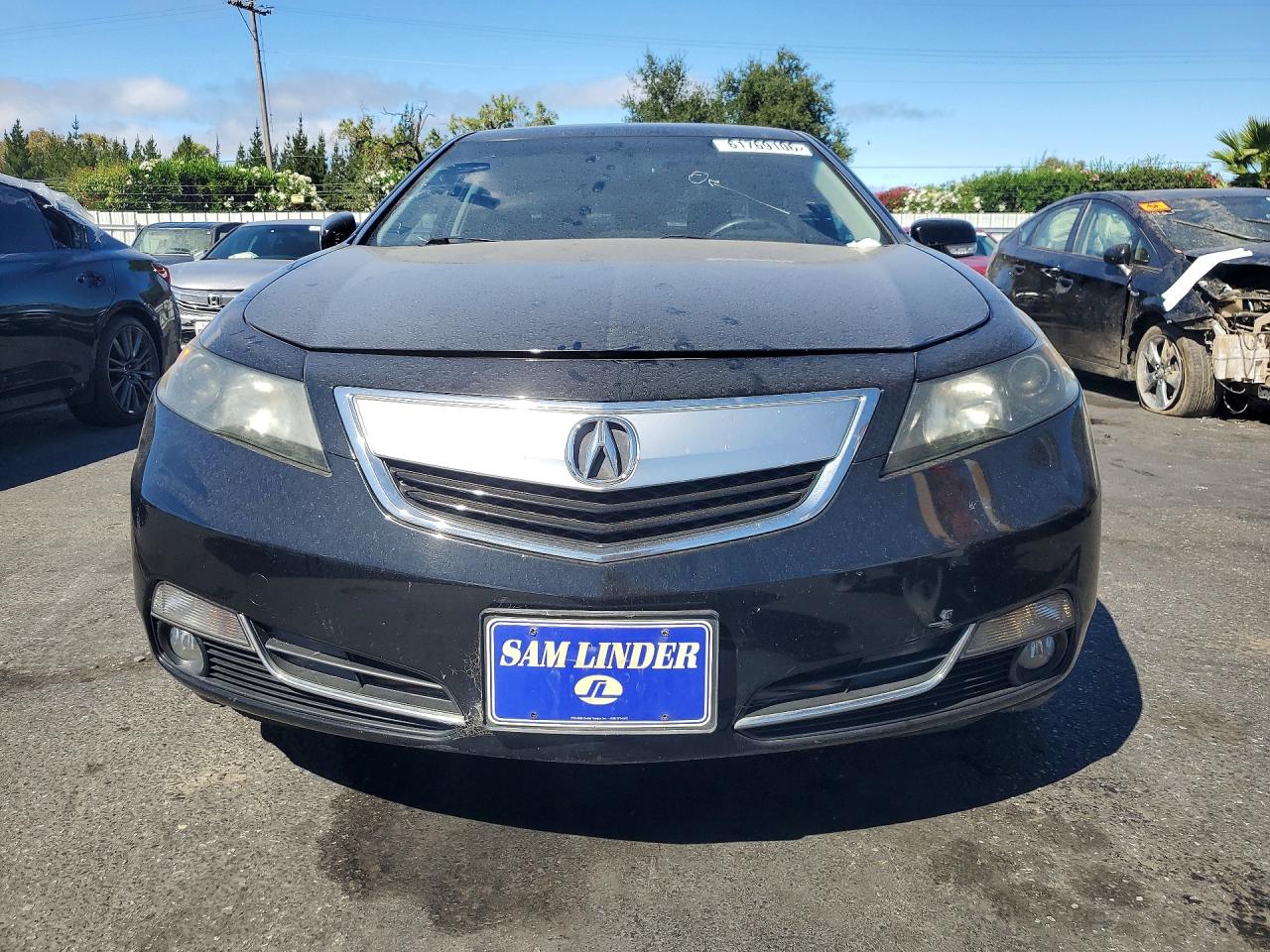 2013 Acura Tl Tech Черный vin: 19UUA8F51DA000171