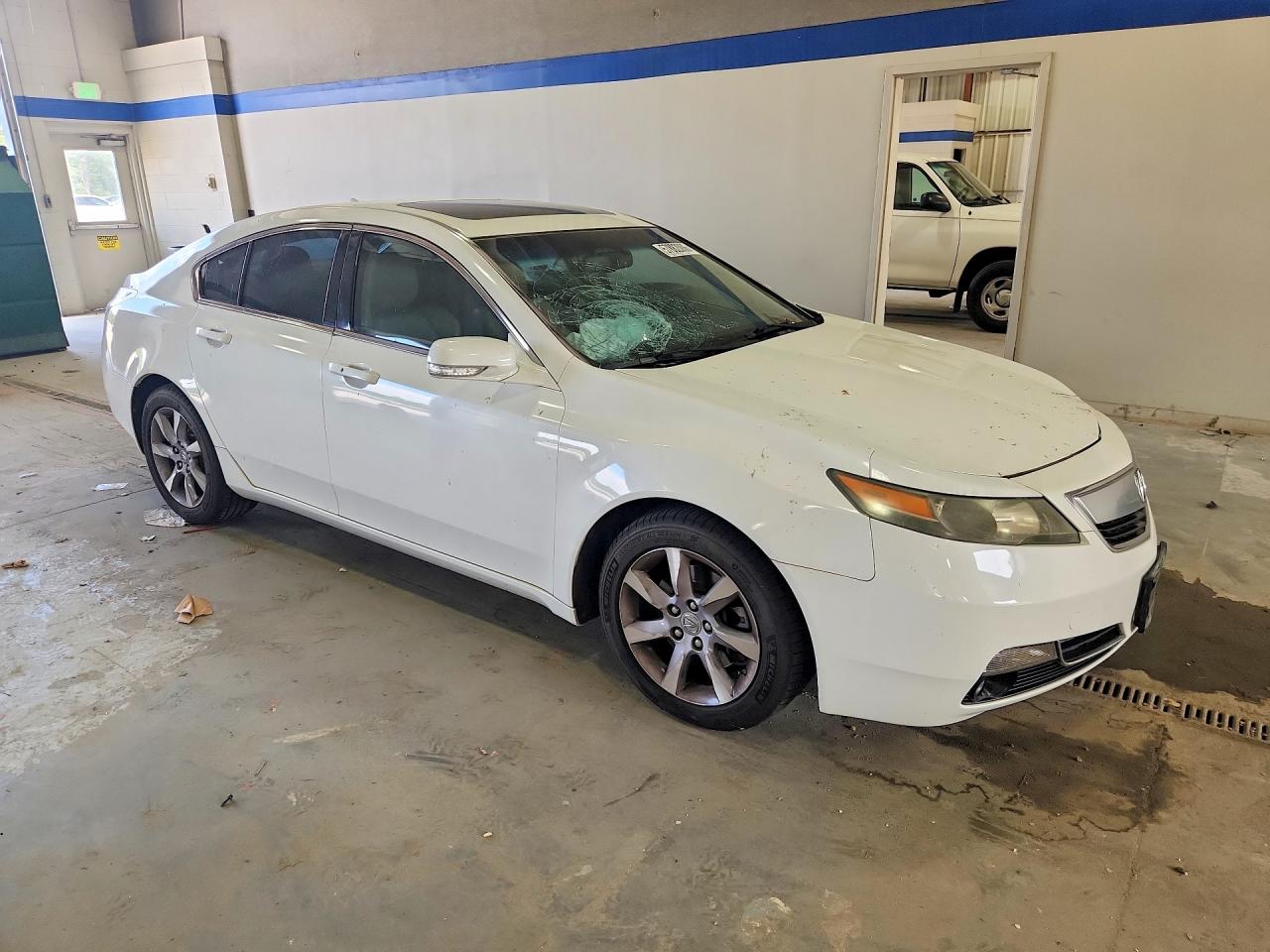2013 Acura Tl Tech White vin: 19UUA8F51DA005628
