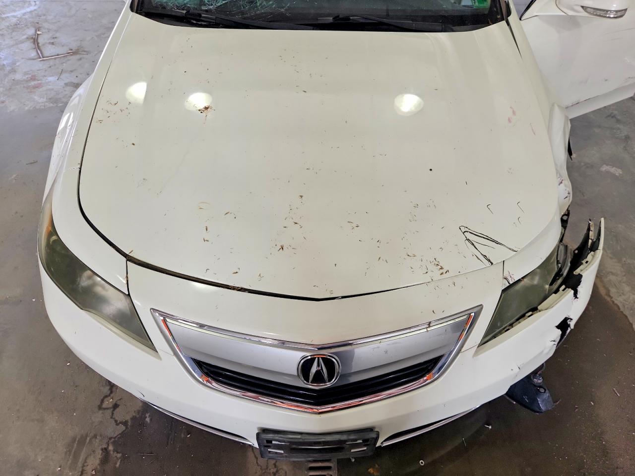2013 Acura Tl Tech White vin: 19UUA8F51DA005628