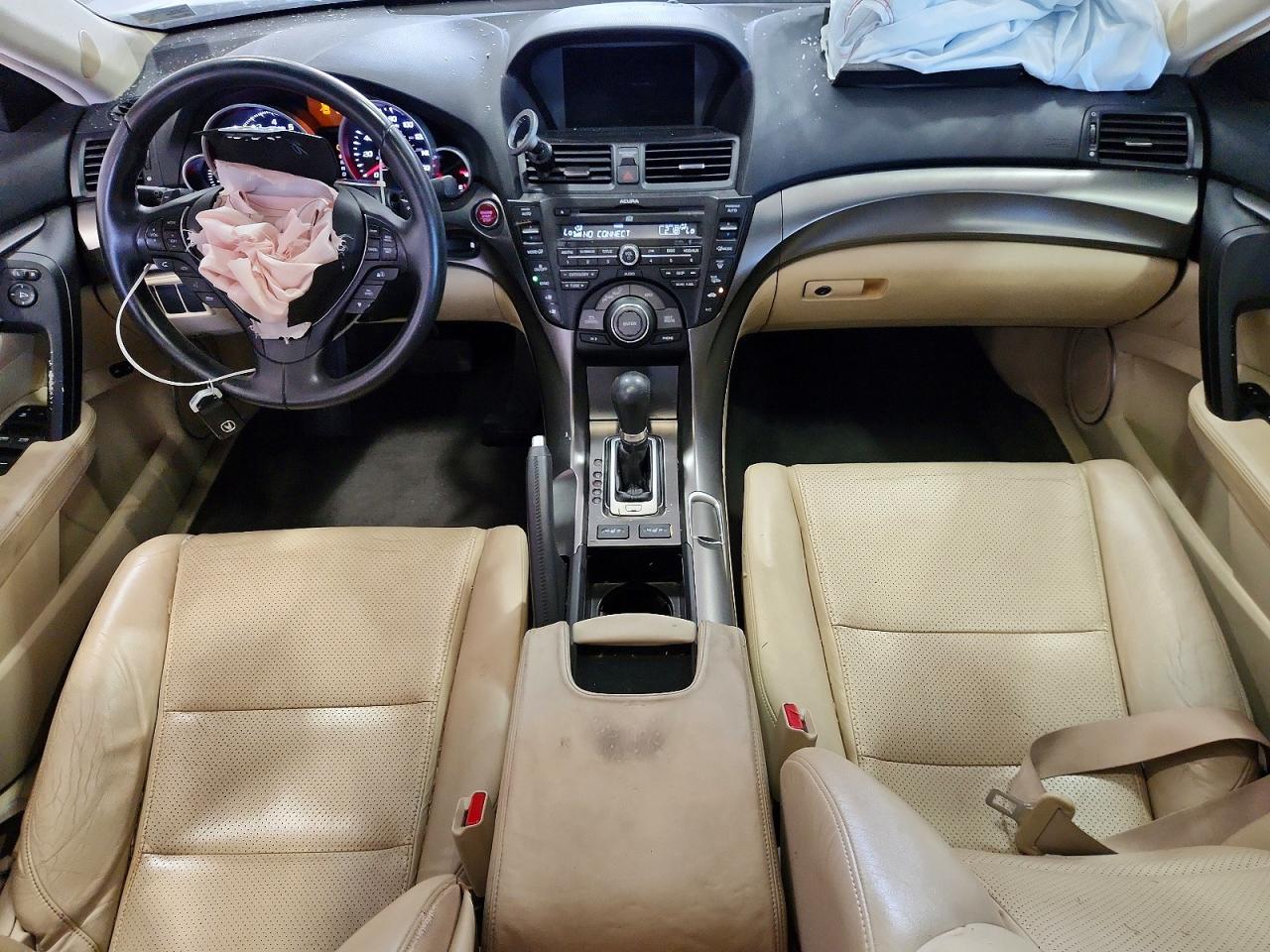 2013 Acura Tl Tech White vin: 19UUA8F51DA005628