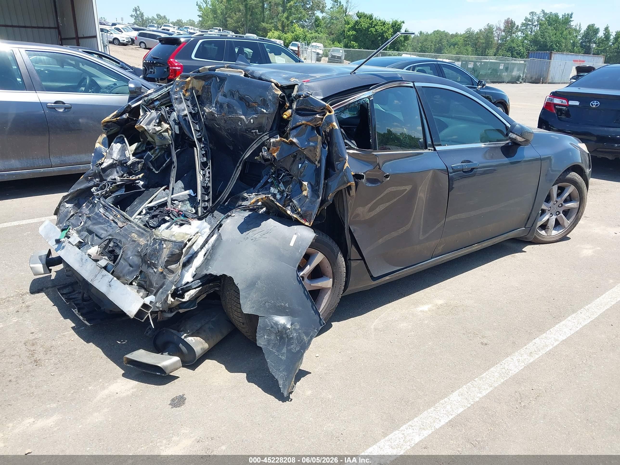2013 Acura Tl 3.5 Gray vin: 19UUA8F51DA014930