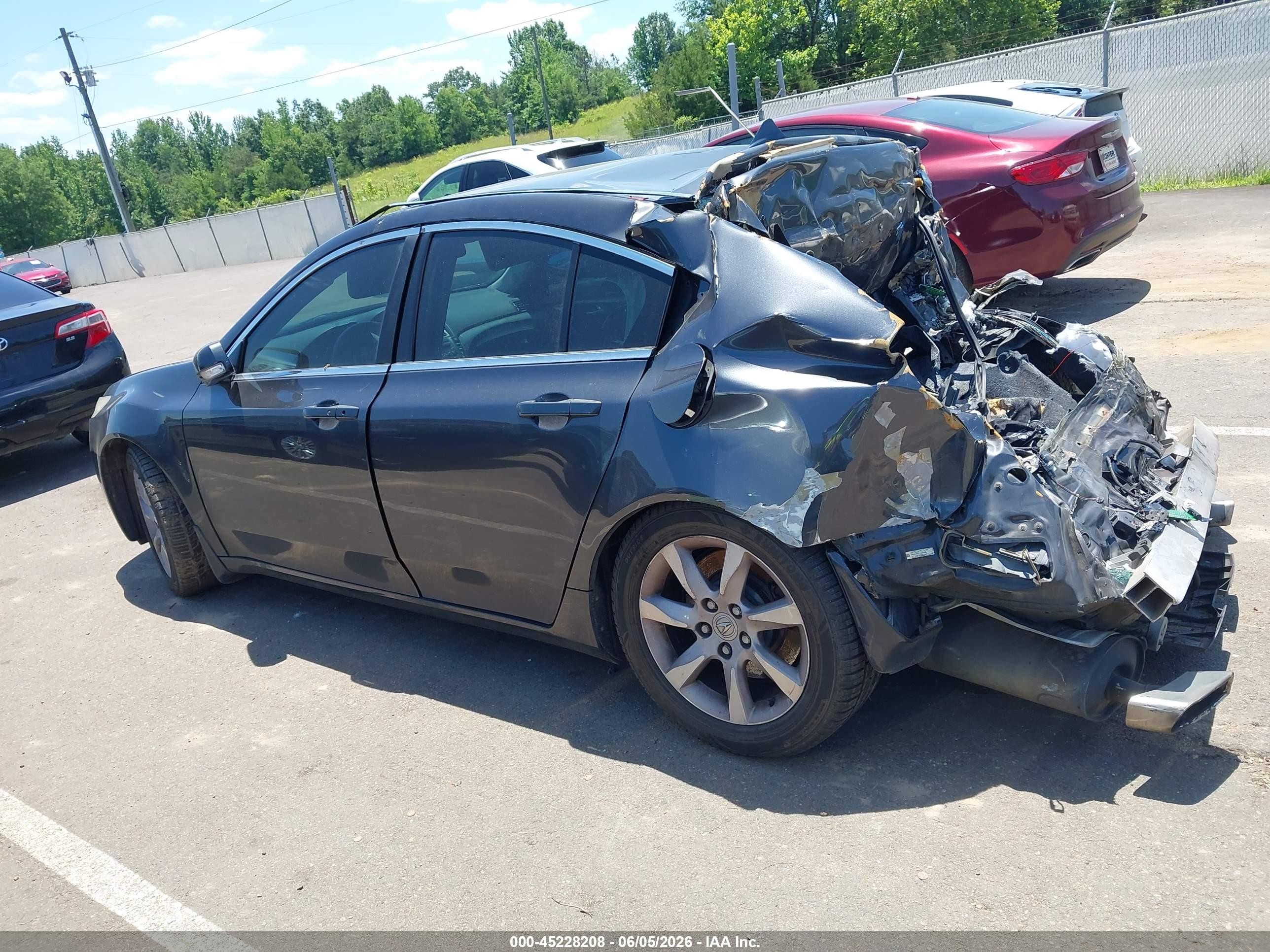 2013 Acura Tl 3.5 Gray vin: 19UUA8F51DA014930