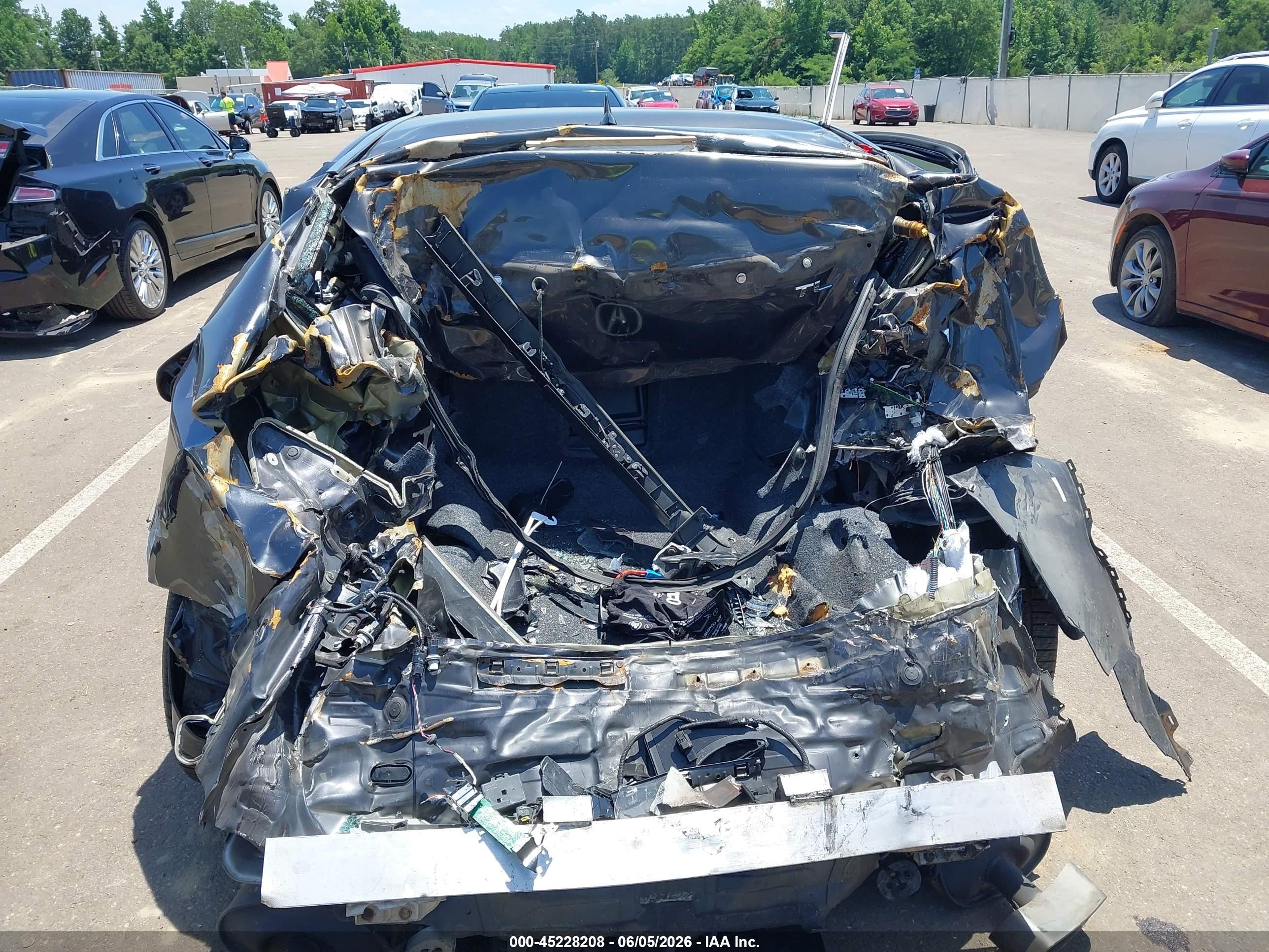 2013 Acura Tl 3.5 Gray vin: 19UUA8F51DA014930