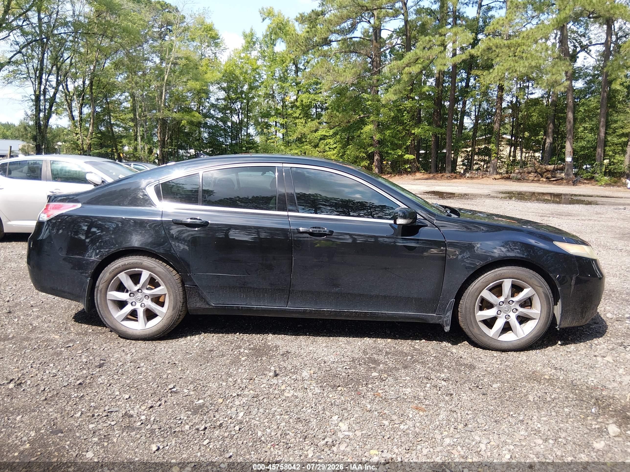 2013 Acura Tl 3.5 Black vin: 19UUA8F51DA015690