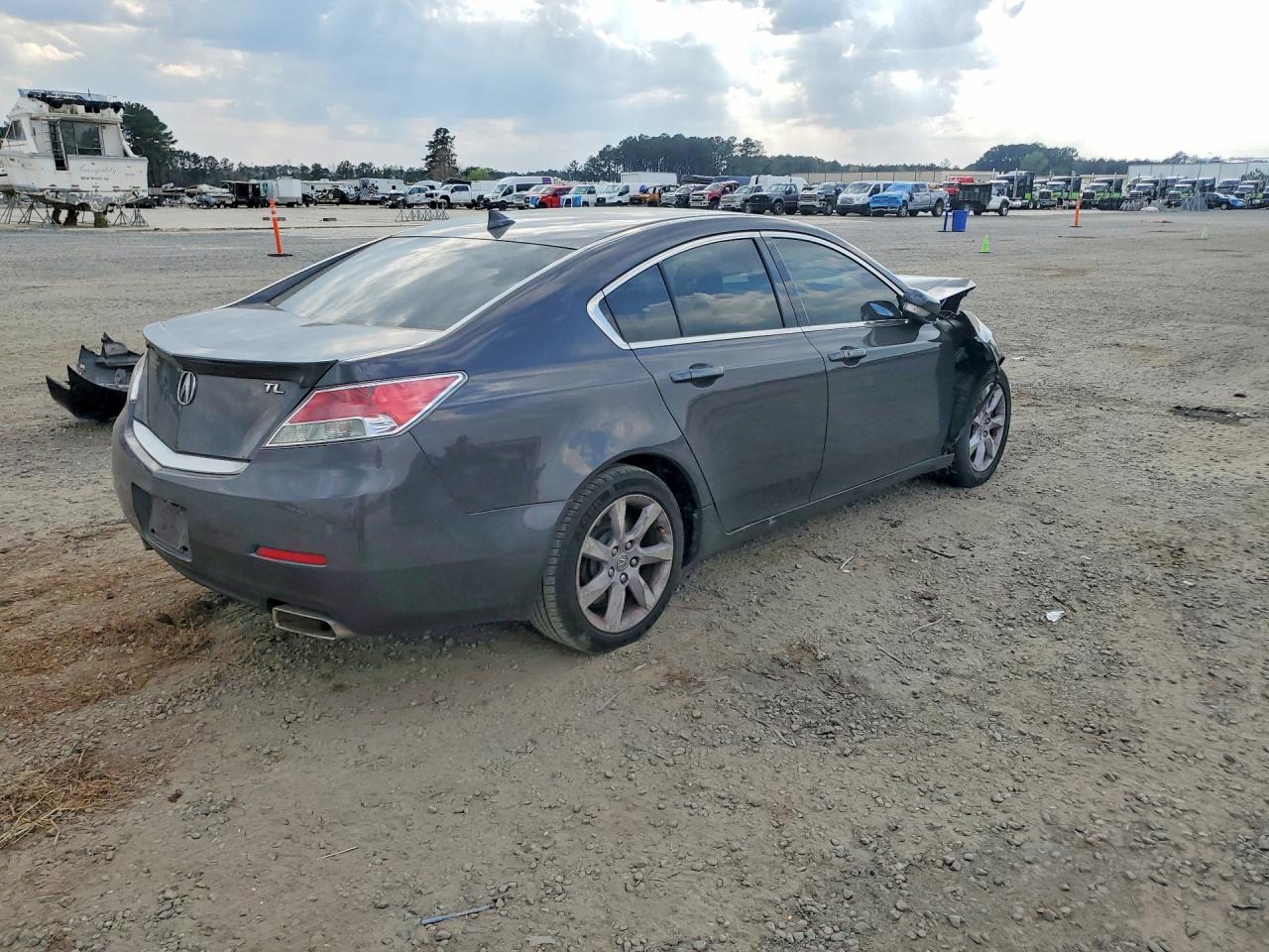 2013 Acura Tl Tech Серый vin: 19UUA8F51DA016581