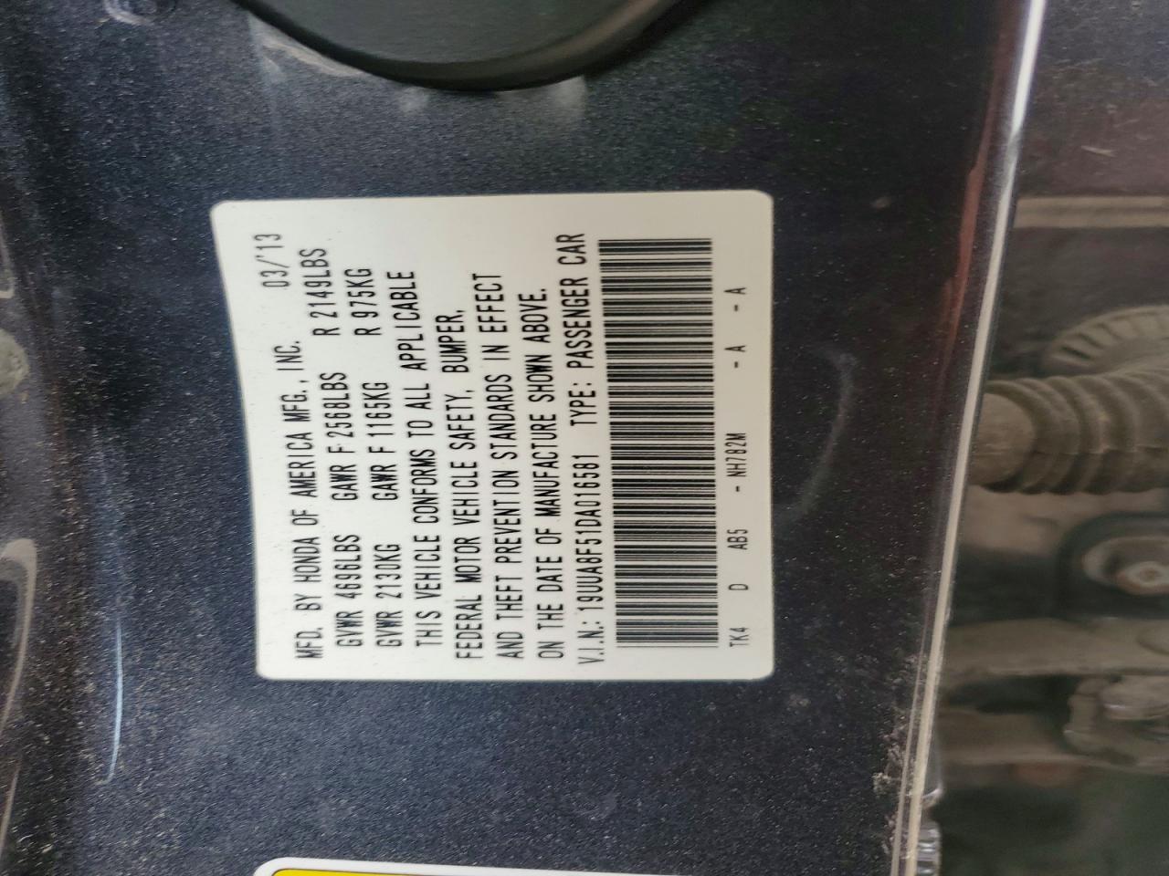 2013 Acura Tl Tech Серый vin: 19UUA8F51DA016581
