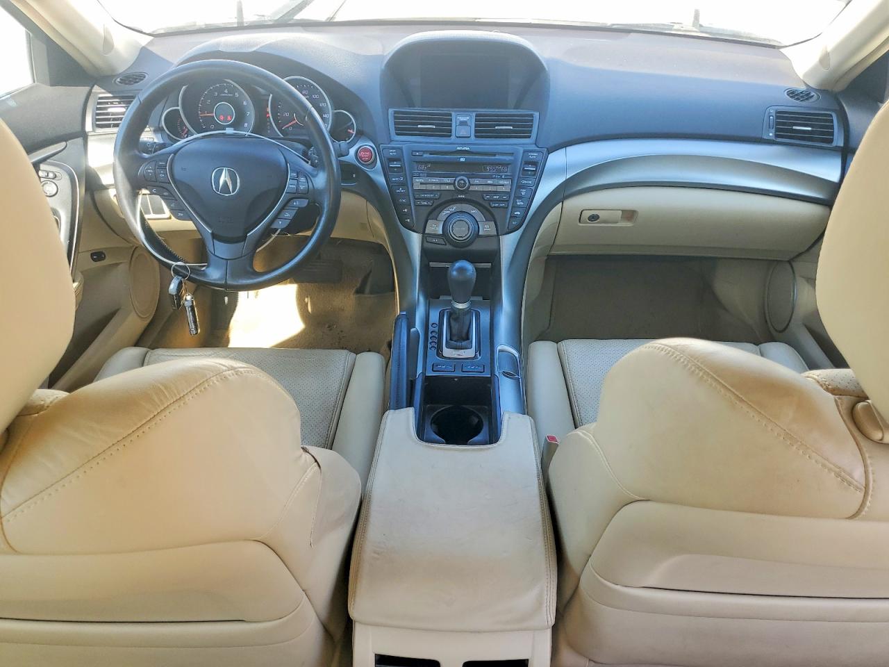 2010 Acura Tl White vin: 19UUA8F52AA007898