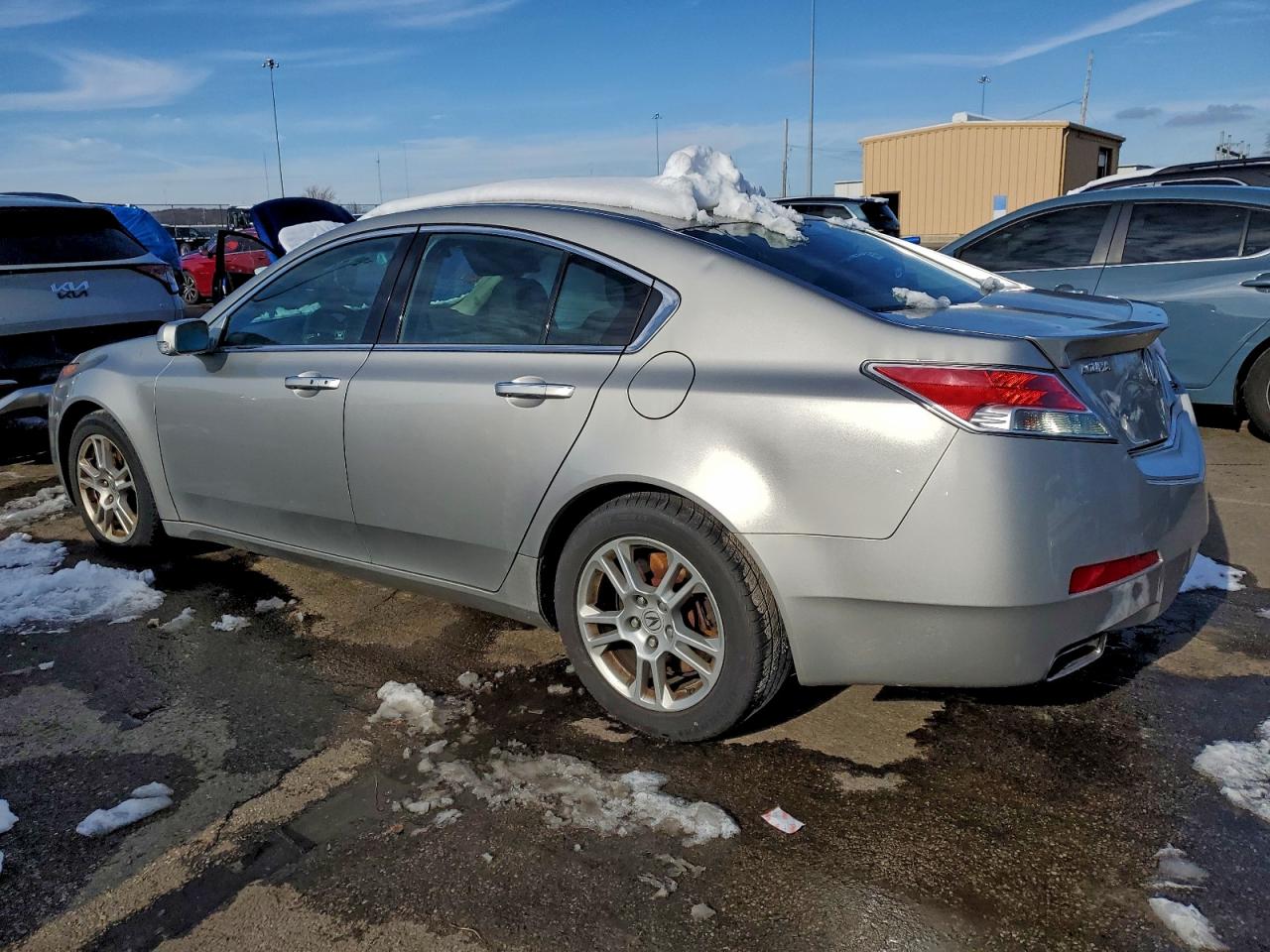 2010 Acura Tl Серебряный vin: 19UUA8F52AA008632