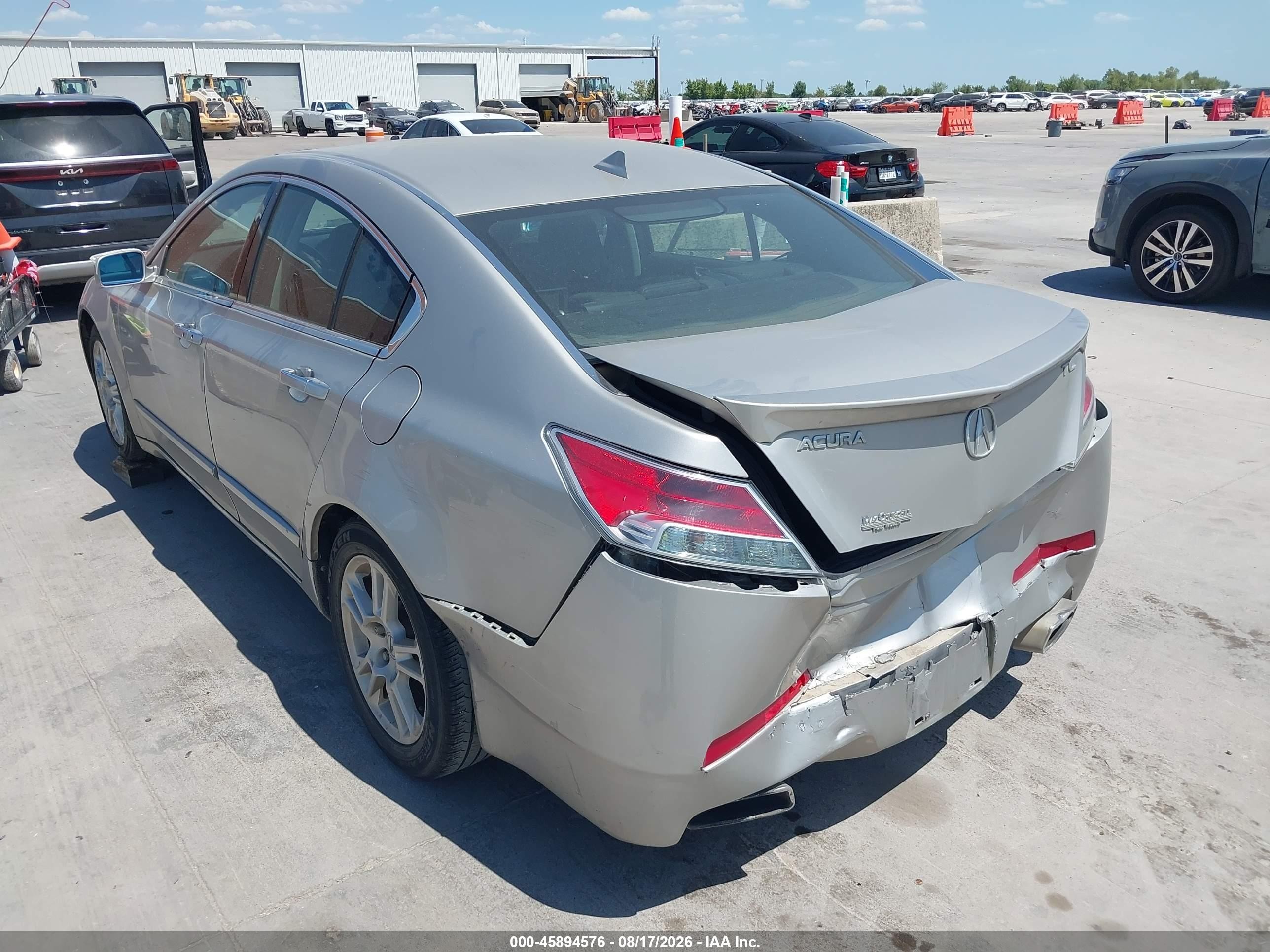 2010 Acura Tl 3.5 Silver vin: 19UUA8F52AA011529