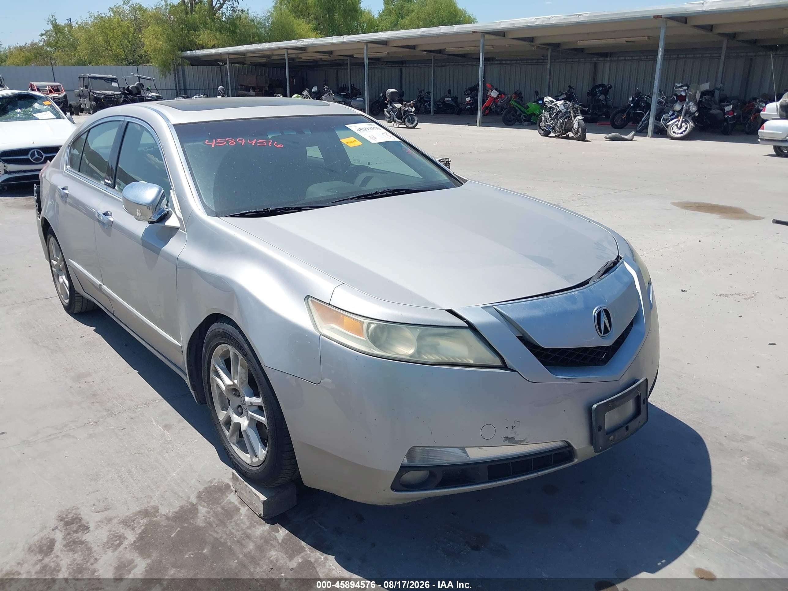 2010 Acura Tl 3.5 Silver vin: 19UUA8F52AA011529