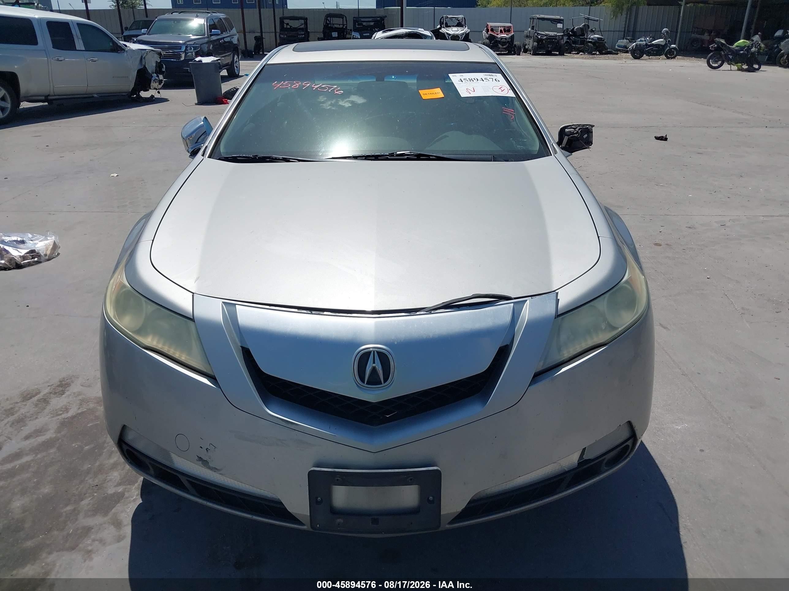 2010 Acura Tl 3.5 Silver vin: 19UUA8F52AA011529