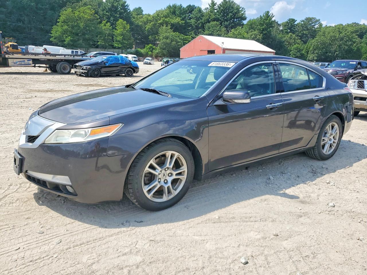 2010 Acura Tl Gray vin: 19UUA8F52AA012843