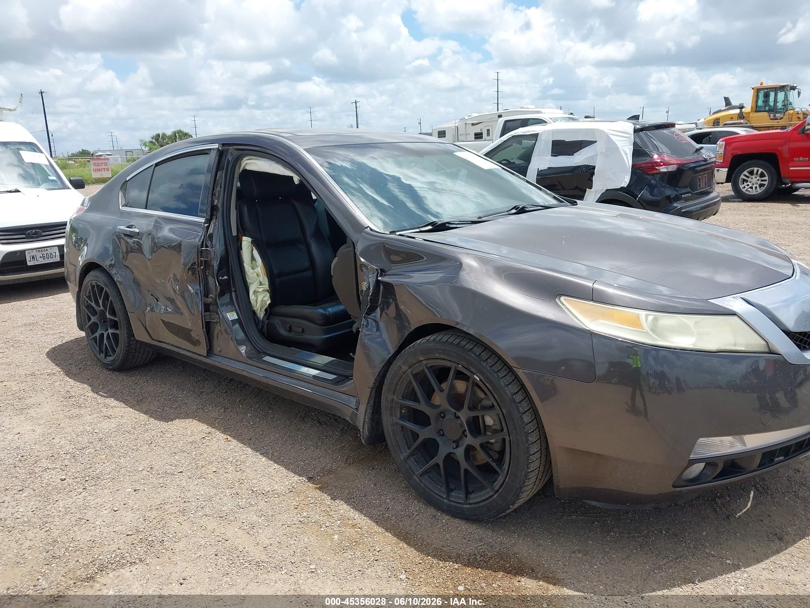 2011 Acura Tl 3.5 Gray vin: 19UUA8F52BA001424