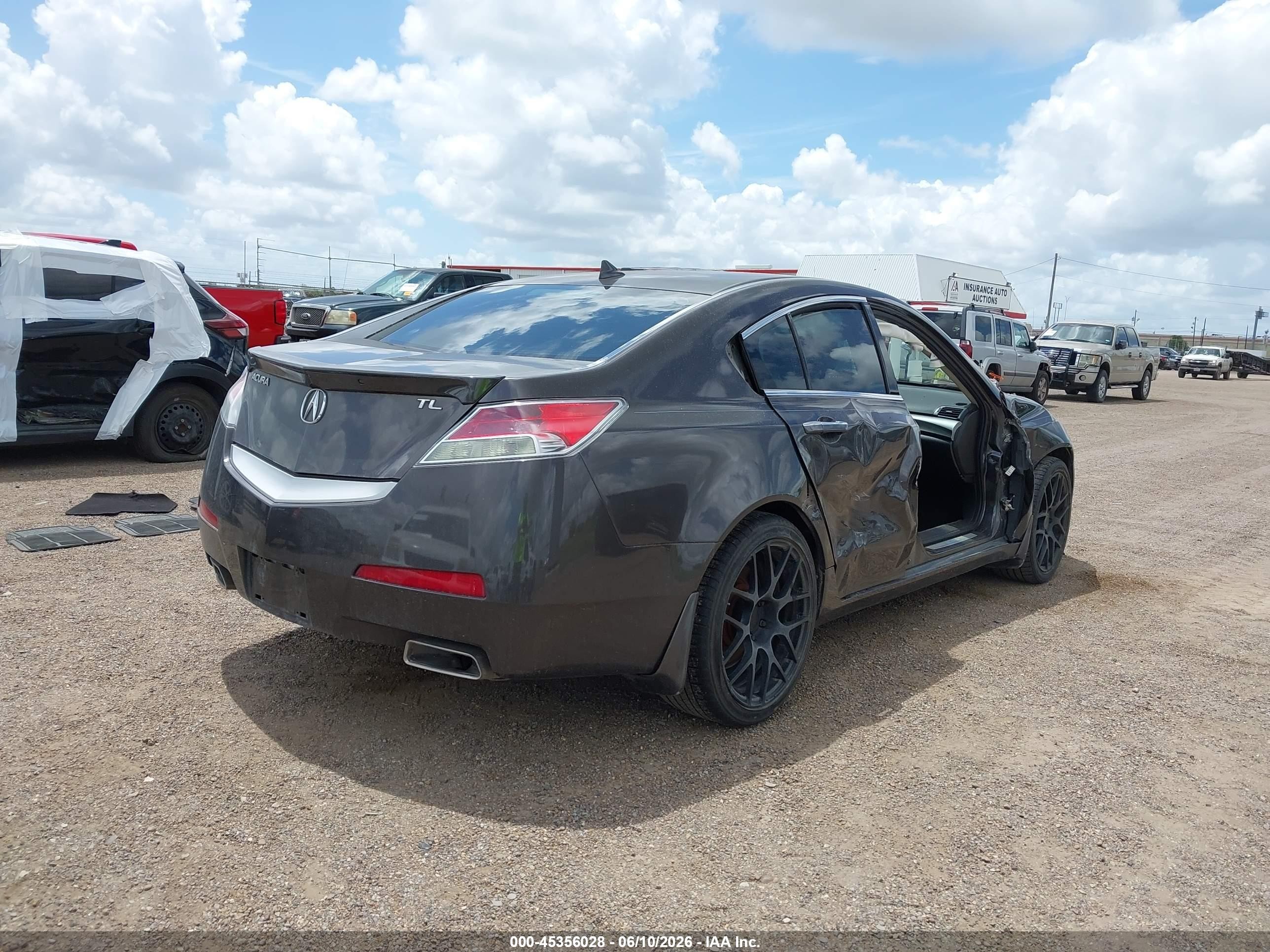 2011 Acura Tl 3.5 Gray vin: 19UUA8F52BA001424