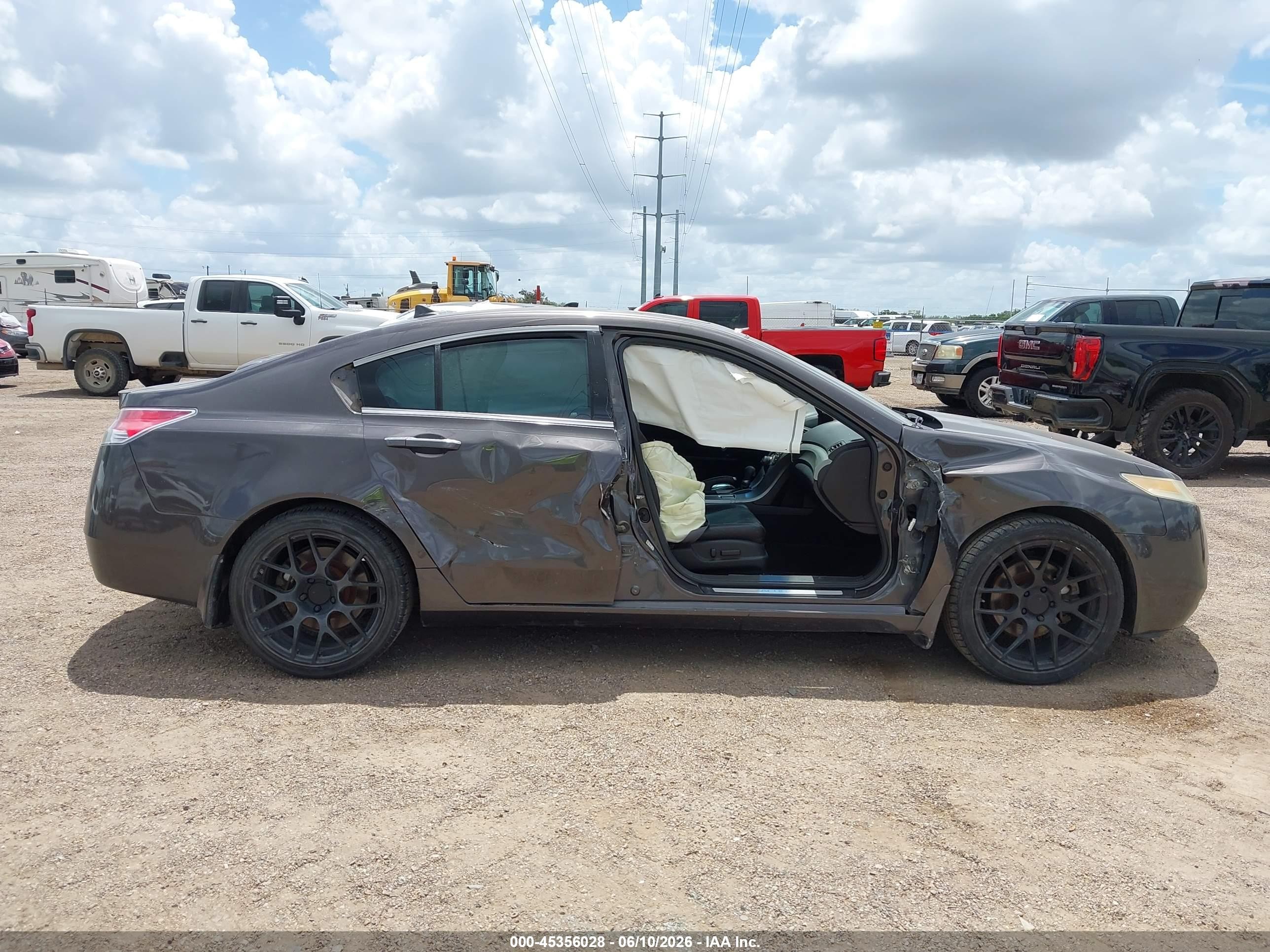 2011 Acura Tl 3.5 Gray vin: 19UUA8F52BA001424