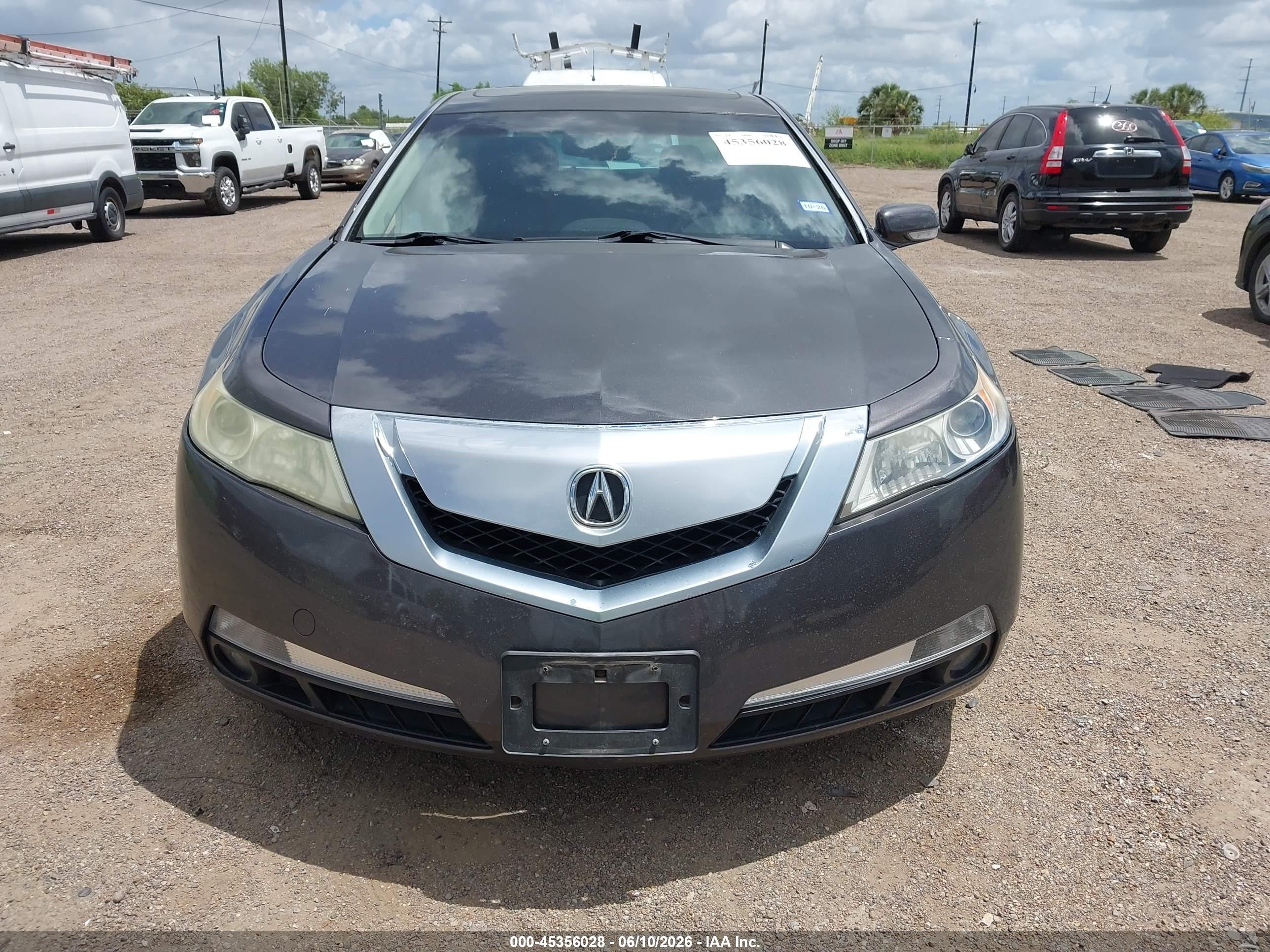 2011 Acura Tl 3.5 Gray vin: 19UUA8F52BA001424