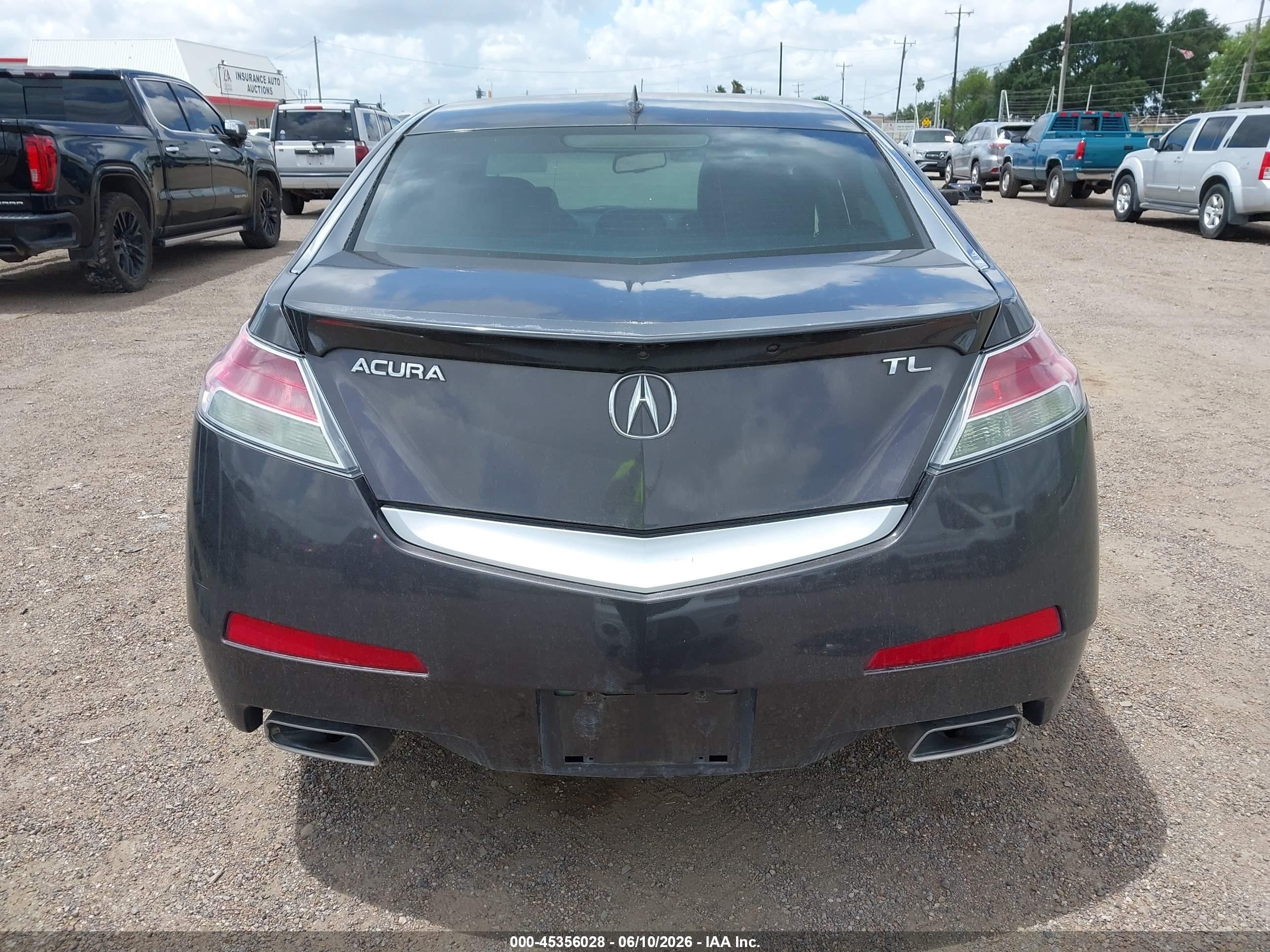 2011 Acura Tl 3.5 Gray vin: 19UUA8F52BA001424