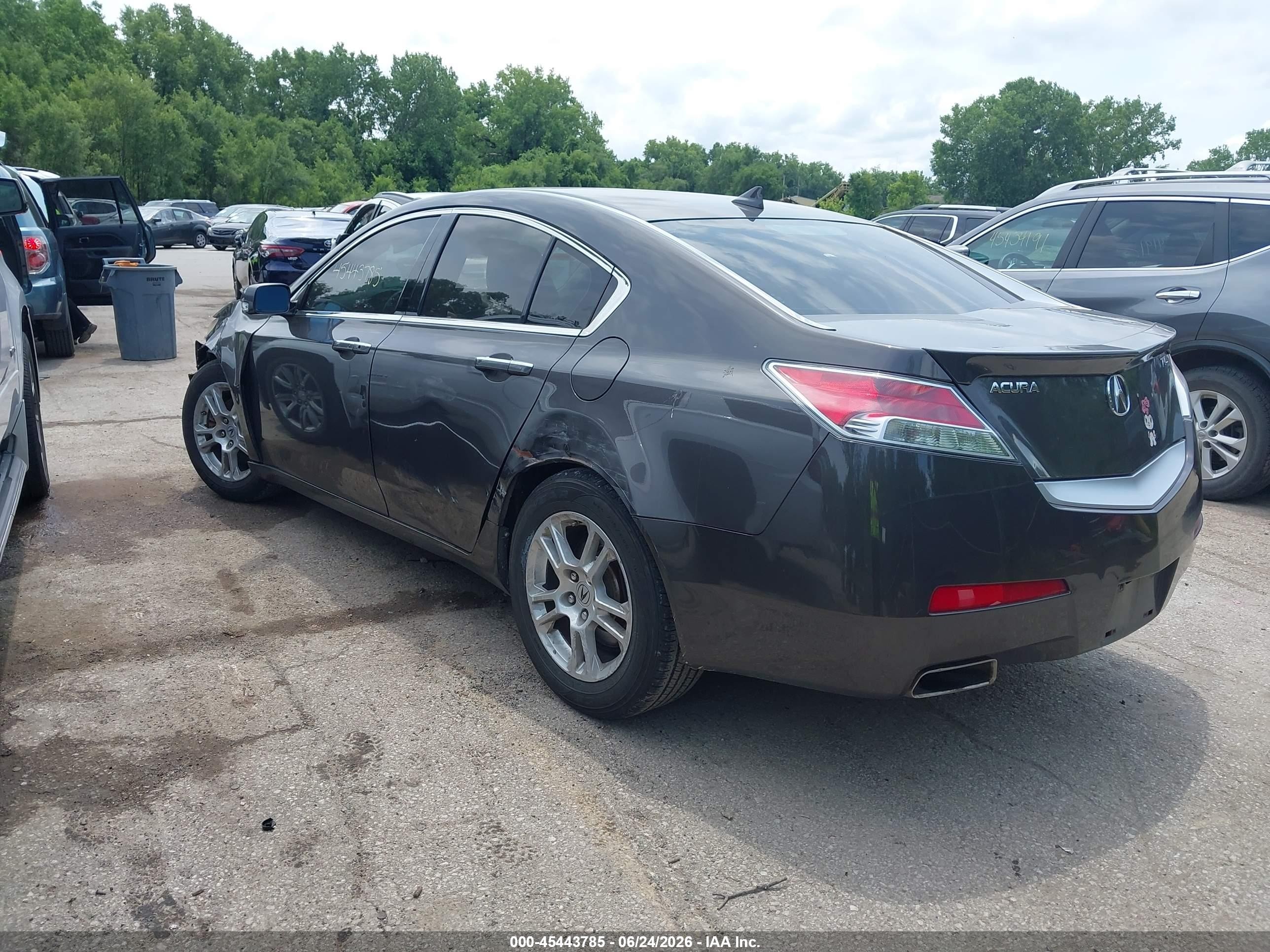 2011 Acura Tl 3.5 Серый vin: 19UUA8F52BA005473